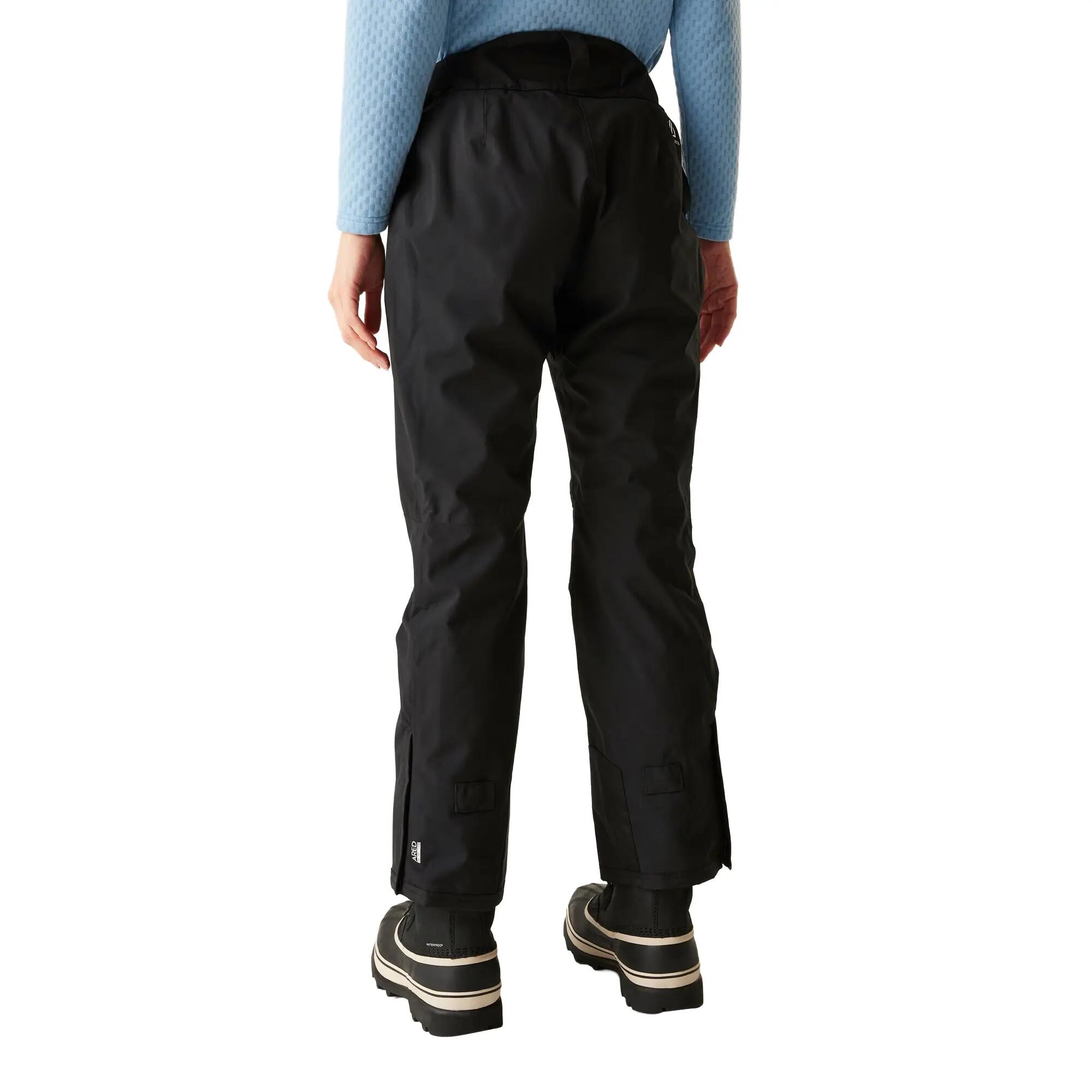 Donna Impermeabile Pantaloni Da Sci Dare 2B Effused II Nero Bianco 6/6