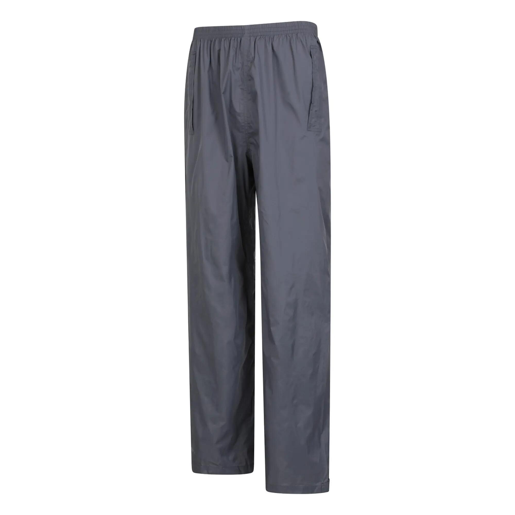 Mens Pakka Waterproof Over Trousers (Grey) 3/4