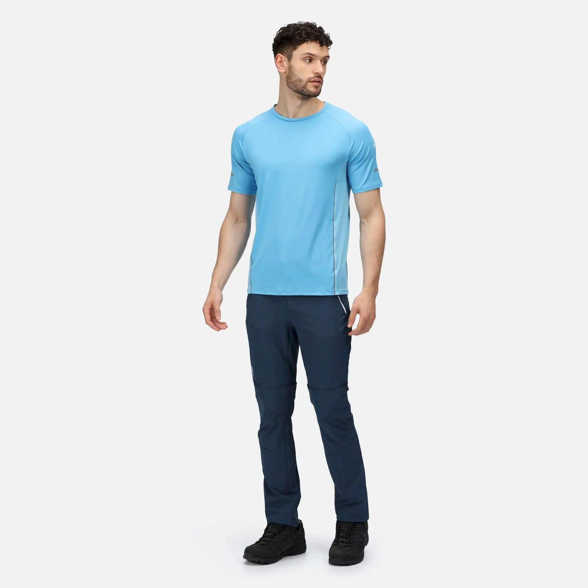 Pantaloni Cerniera Rimovibile Uomo Regatta Mountain Moonlight Denim 6/6