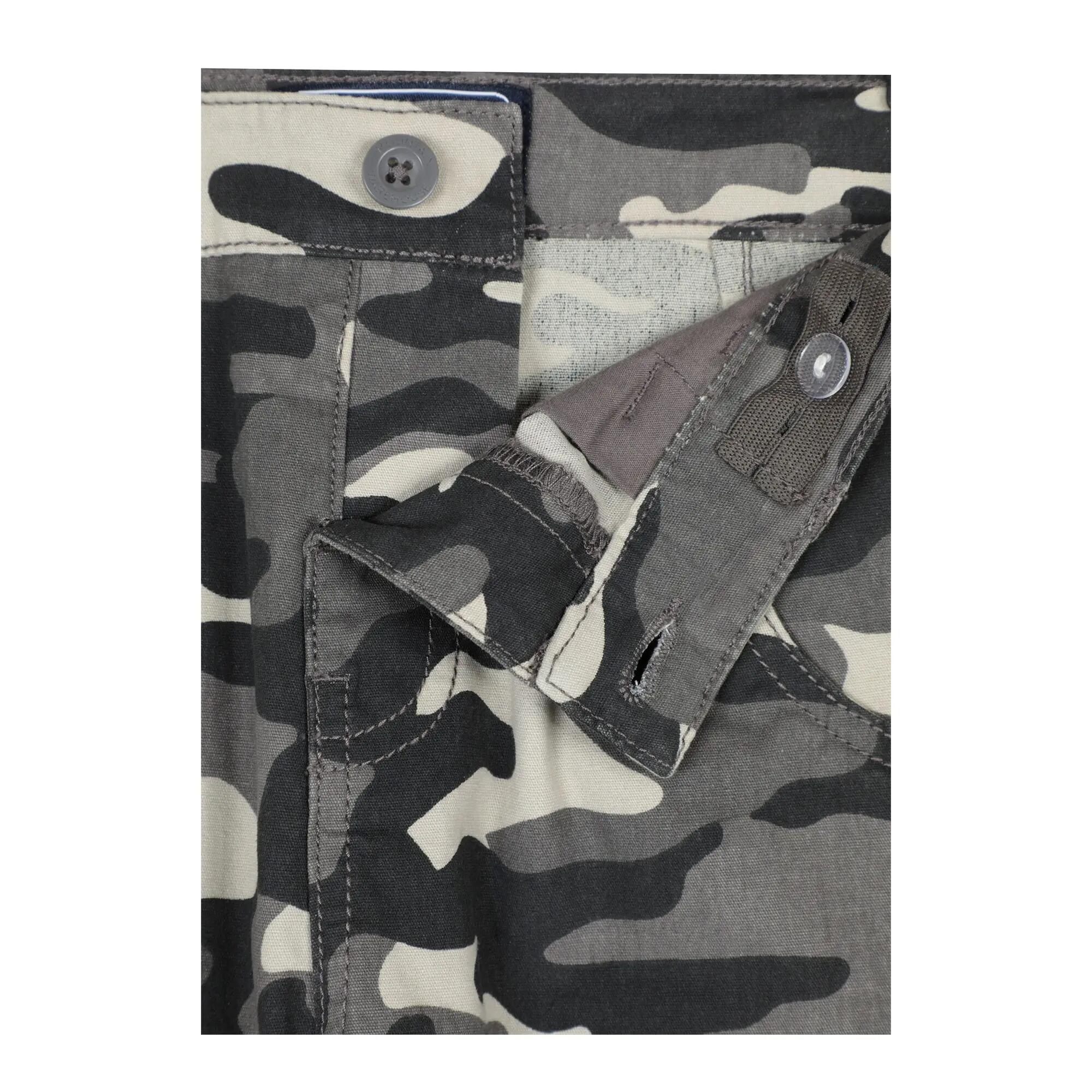 Pantalon À Poches Motif/style Camouflage Garçon (Noir Camouflage) 6/7