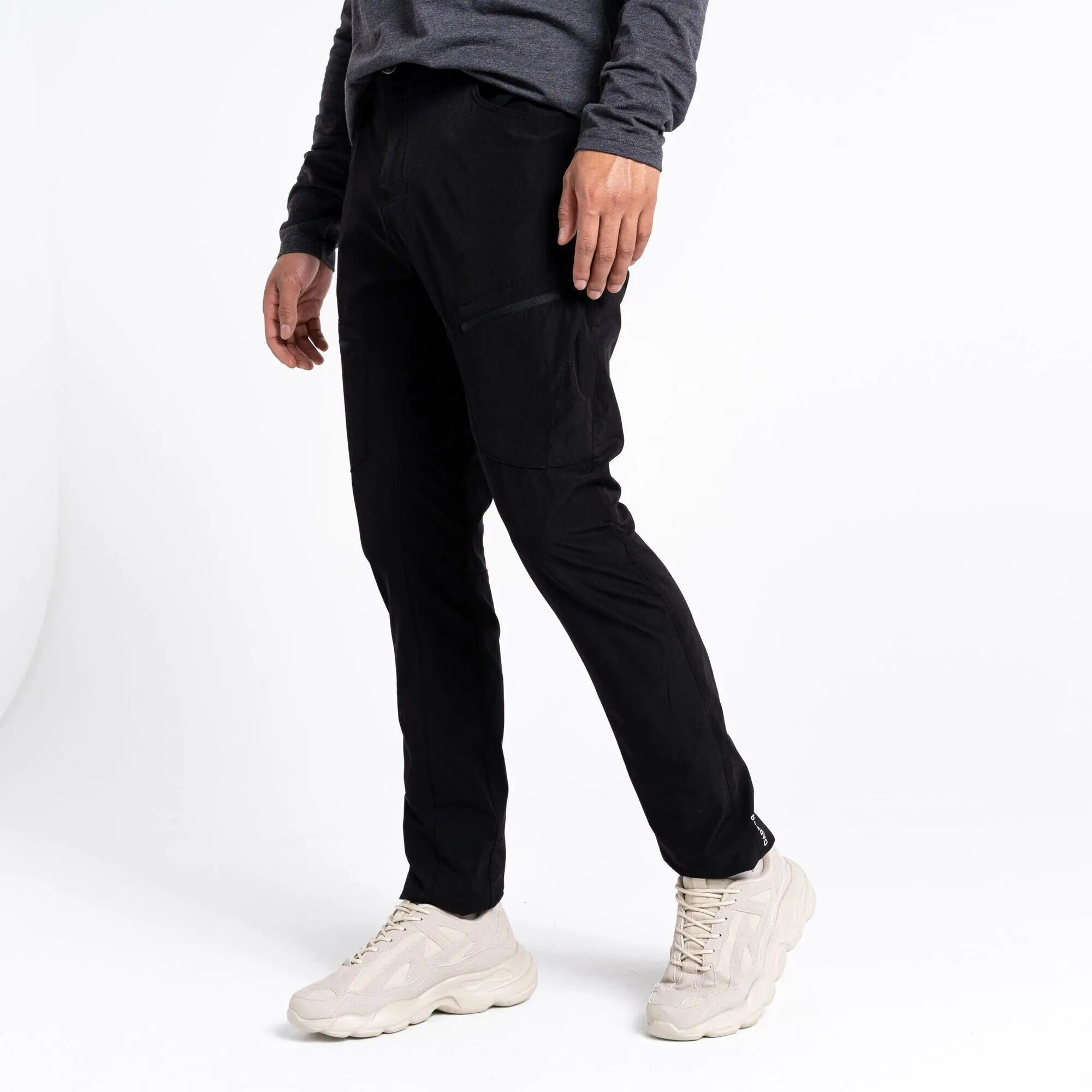 Heren afgestemd in II Multi Pocket Walking Broek (Zwart) 6/6