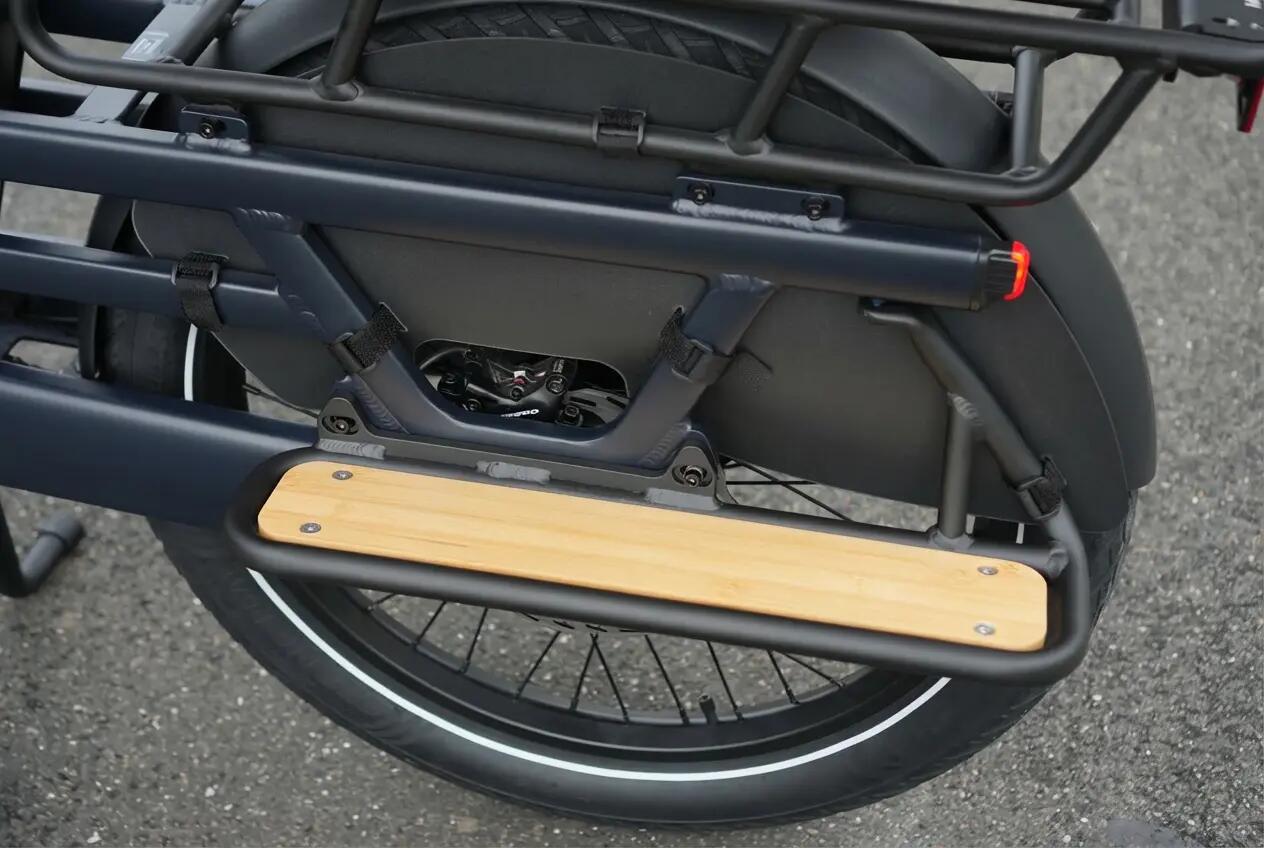 Elektrisches Lastenfahrrad YEEP.ME DAY CARGO 3 LongTail 120Km Motor 75Nm weiß 8/13