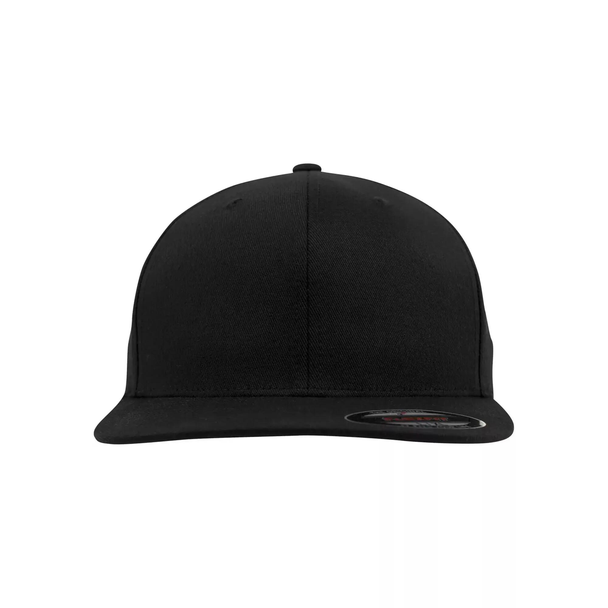Cappellino Da Baseball Visiera Piatta Flexfit Nero 5/5