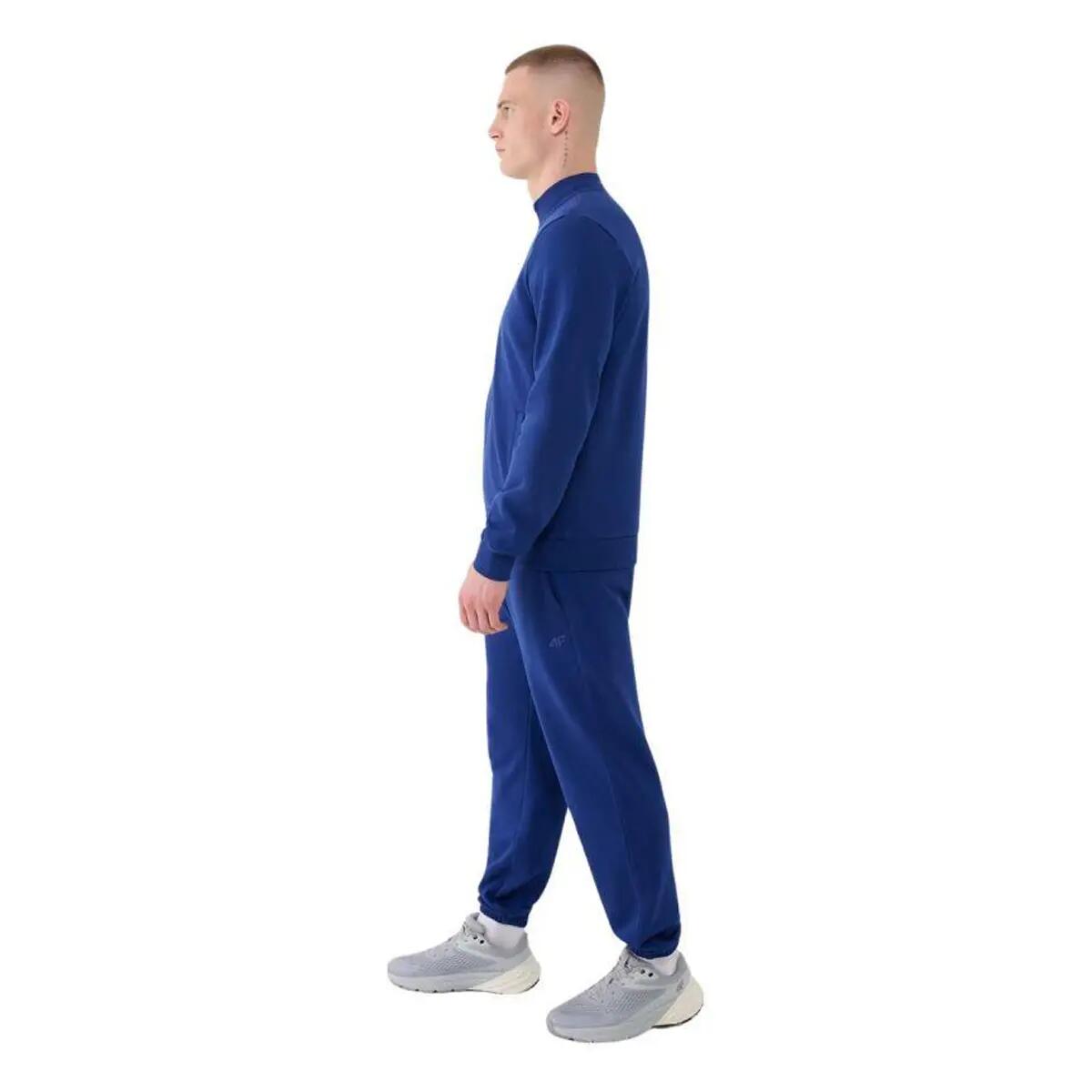 Heren WMM00TTROM1139 Joggingbroek (Marineblauw) 6/6