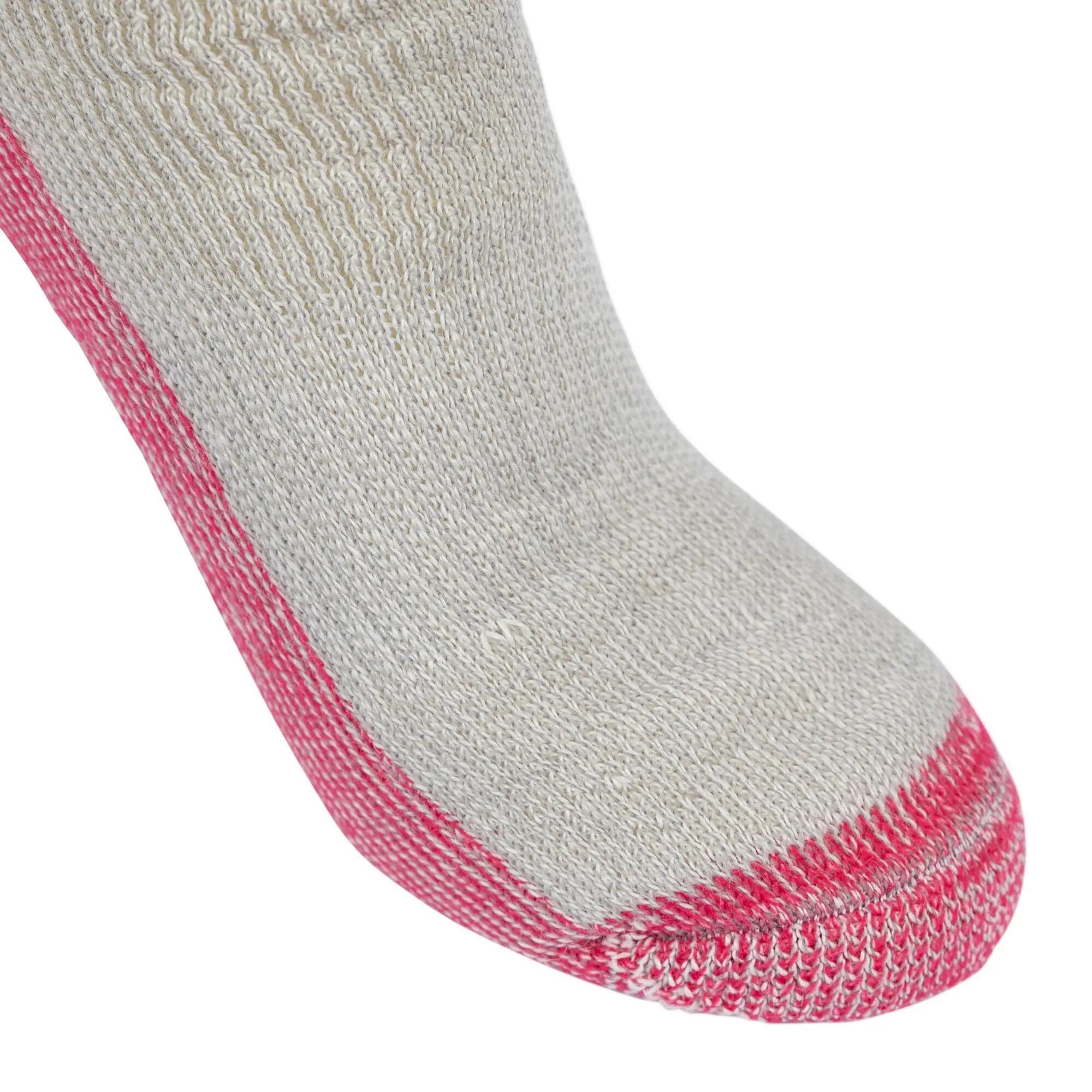Chaussettes De Randonnée DLX Femme (Gris Chiné) 7/7