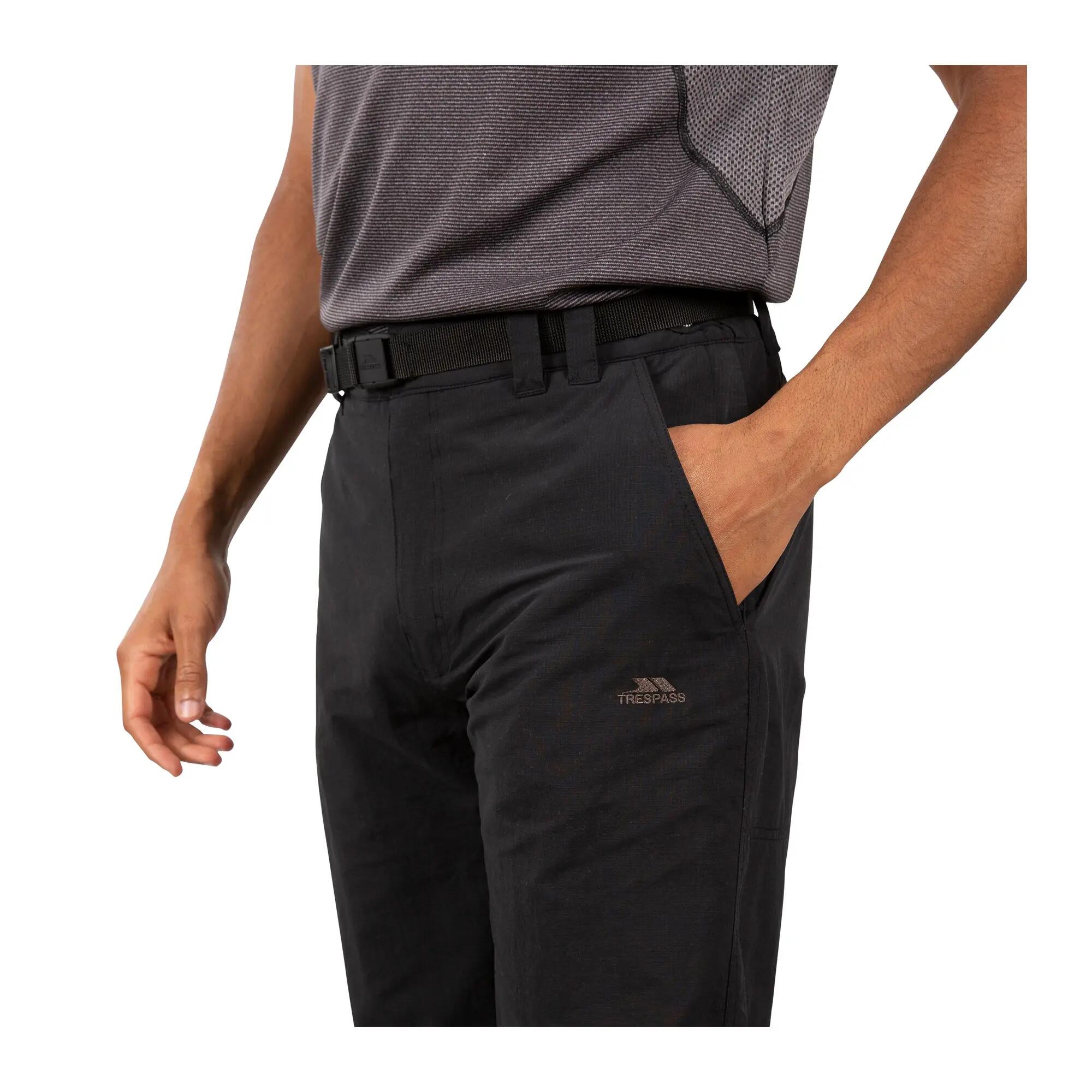 Mens Clifton All Season Waterproof Walking Trousers (Black) 7/7
