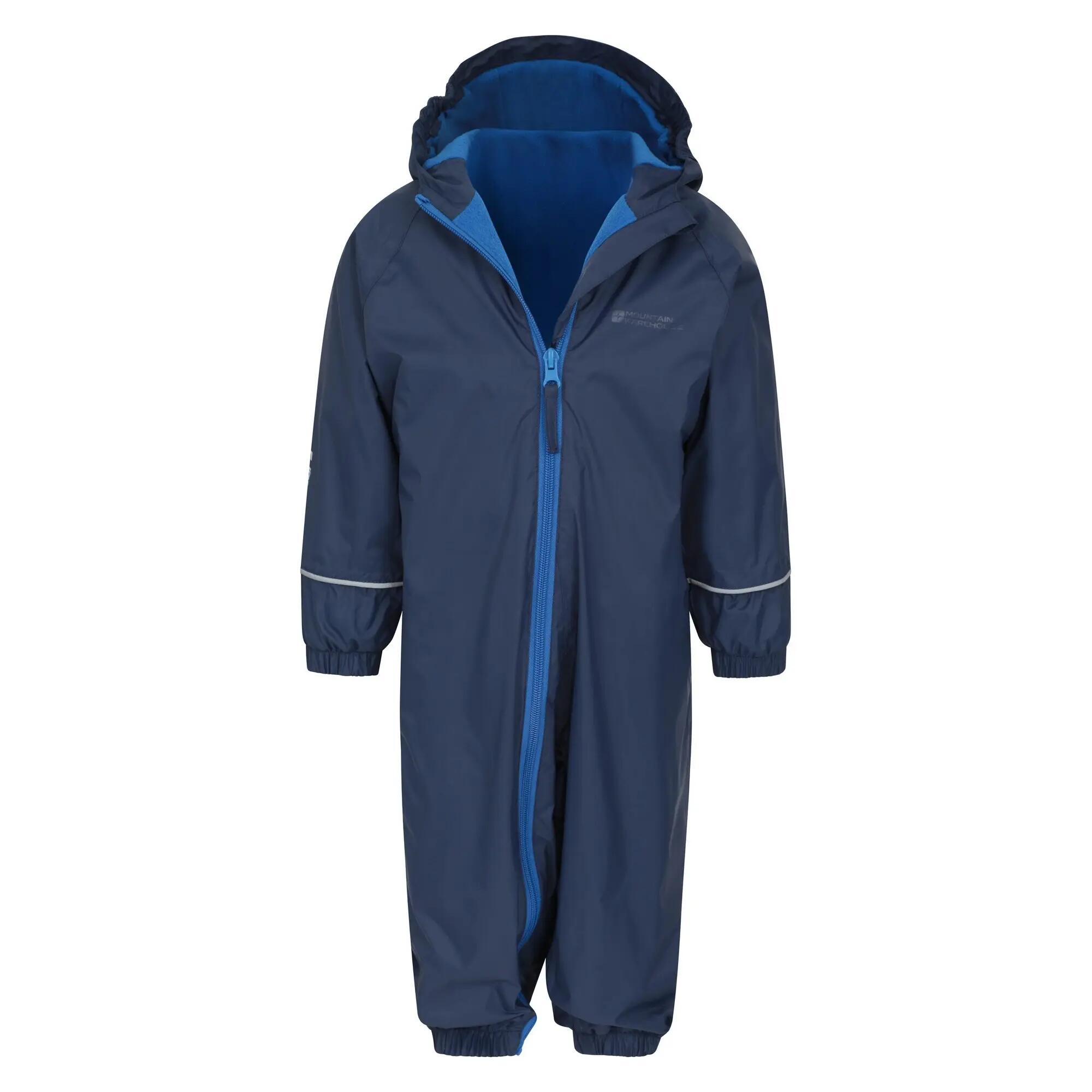 Childrens/Kids Spright Waterproof Rain Suit (Navy) 5/5