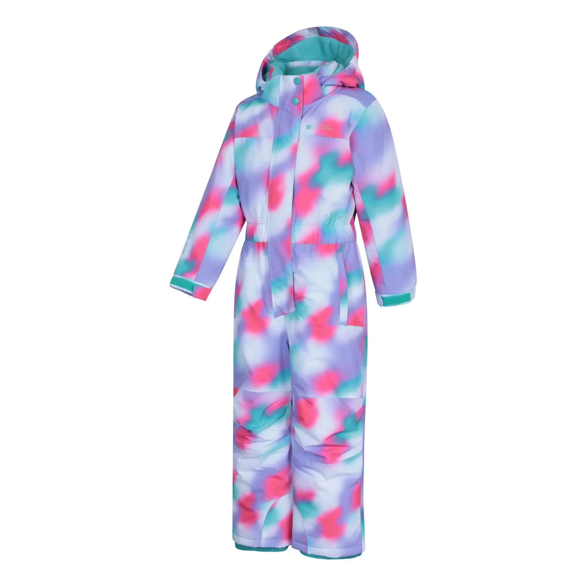 Combinaison De Ski ALL IN ONE Enfant (Rose Vif) 3/4