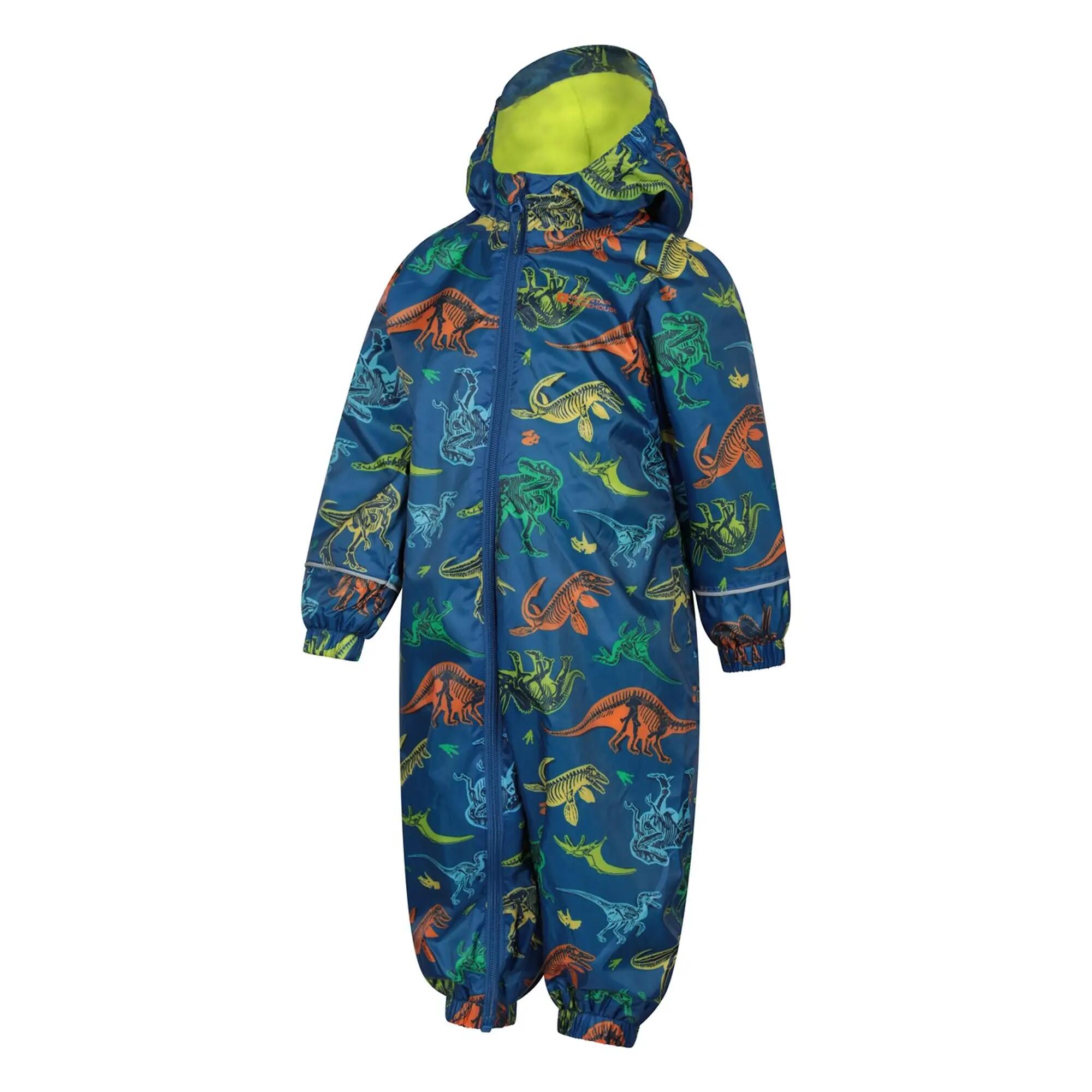 Tuta Antipioggia Animali Bambini Mountain Warehouse Spright Cobalto 3/4