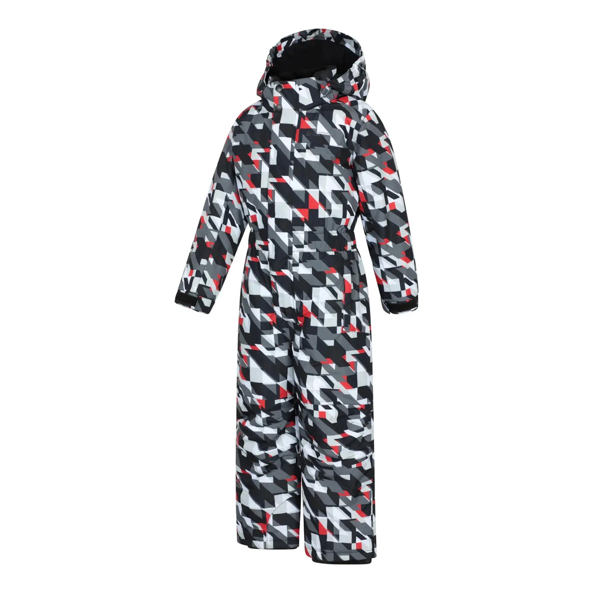 Tuta Da Neve Nuvola Bambini Mountain Warehouse All In One Grigio 3/4