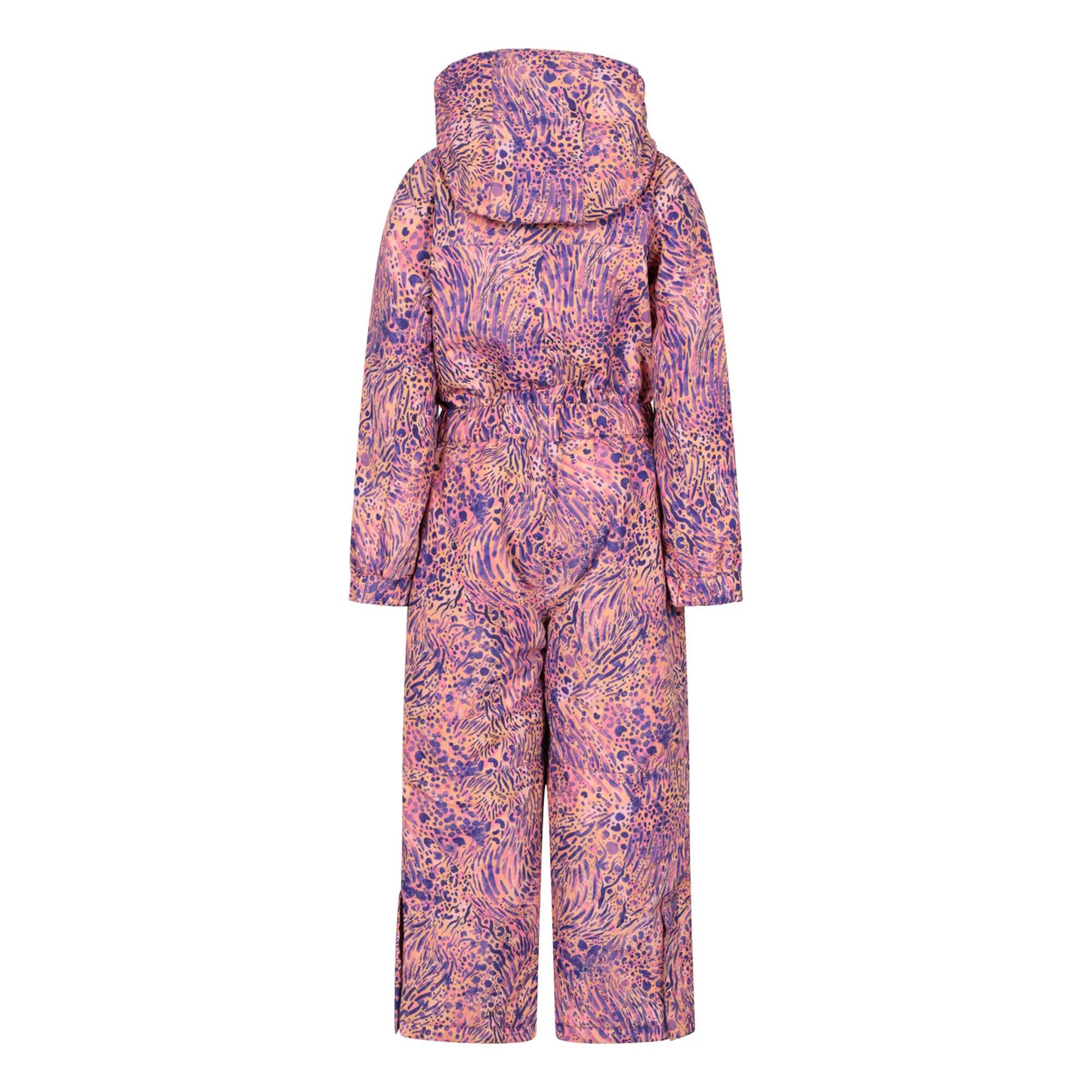 Childrens/Kids All In One Cloud Snowsuit (Coral) 2/4