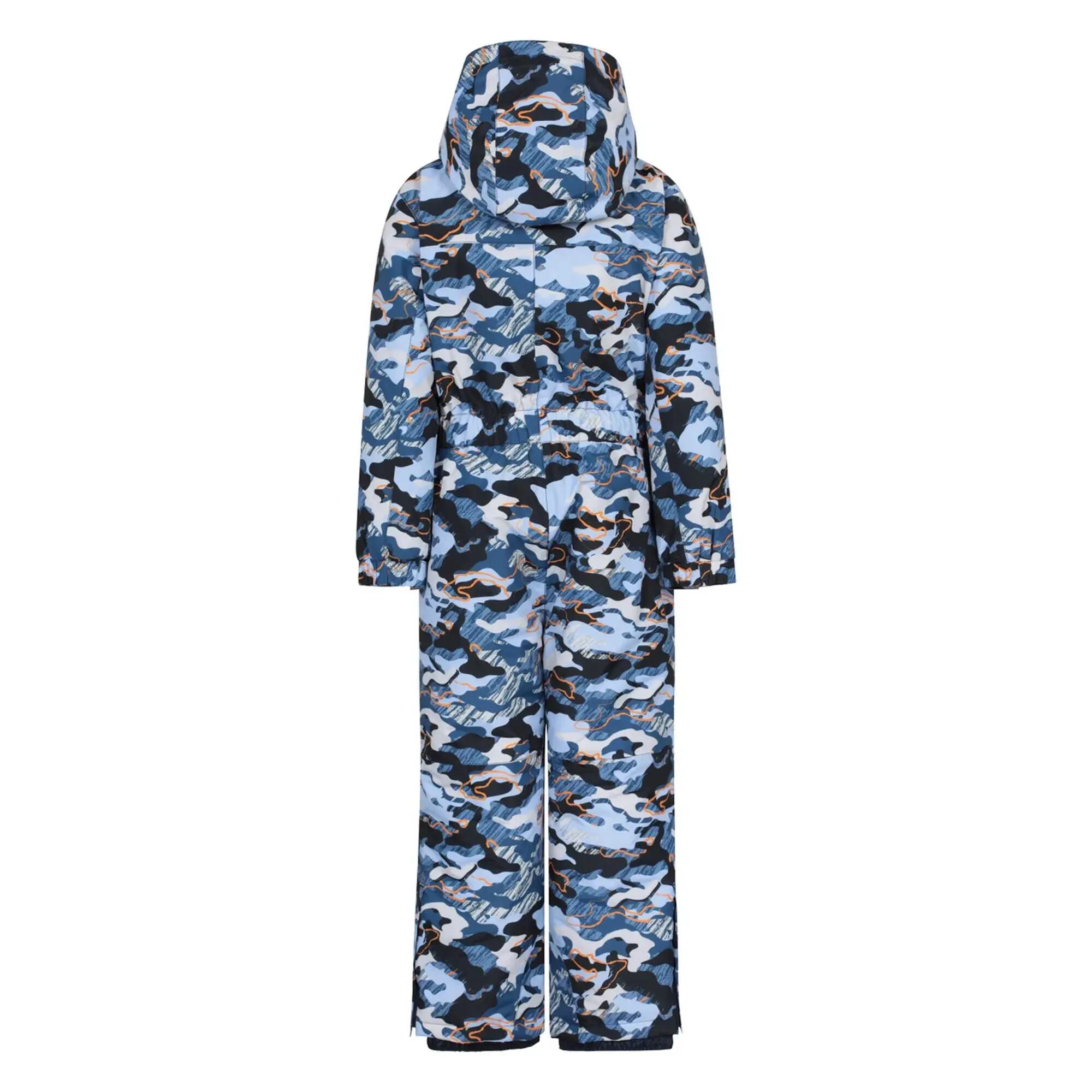 "All In One" Schneeanzug für Kinder Blassblau 2/4