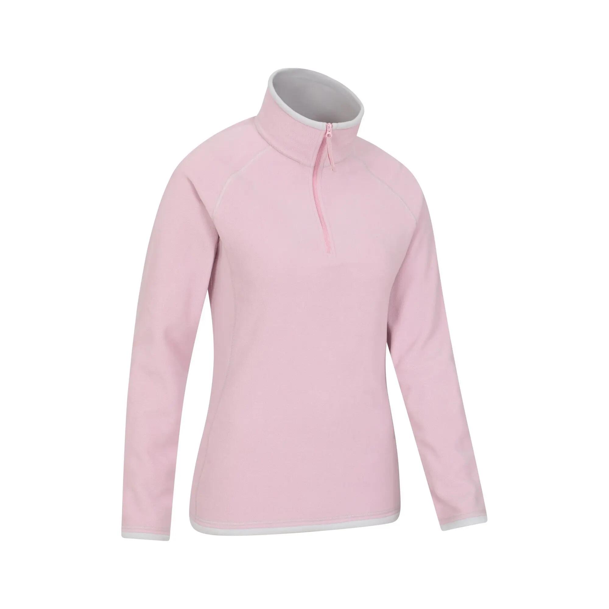 Felpa In Pile Mezza Cerniera Donna Mountain Warehouse Montana Rosa 6/6