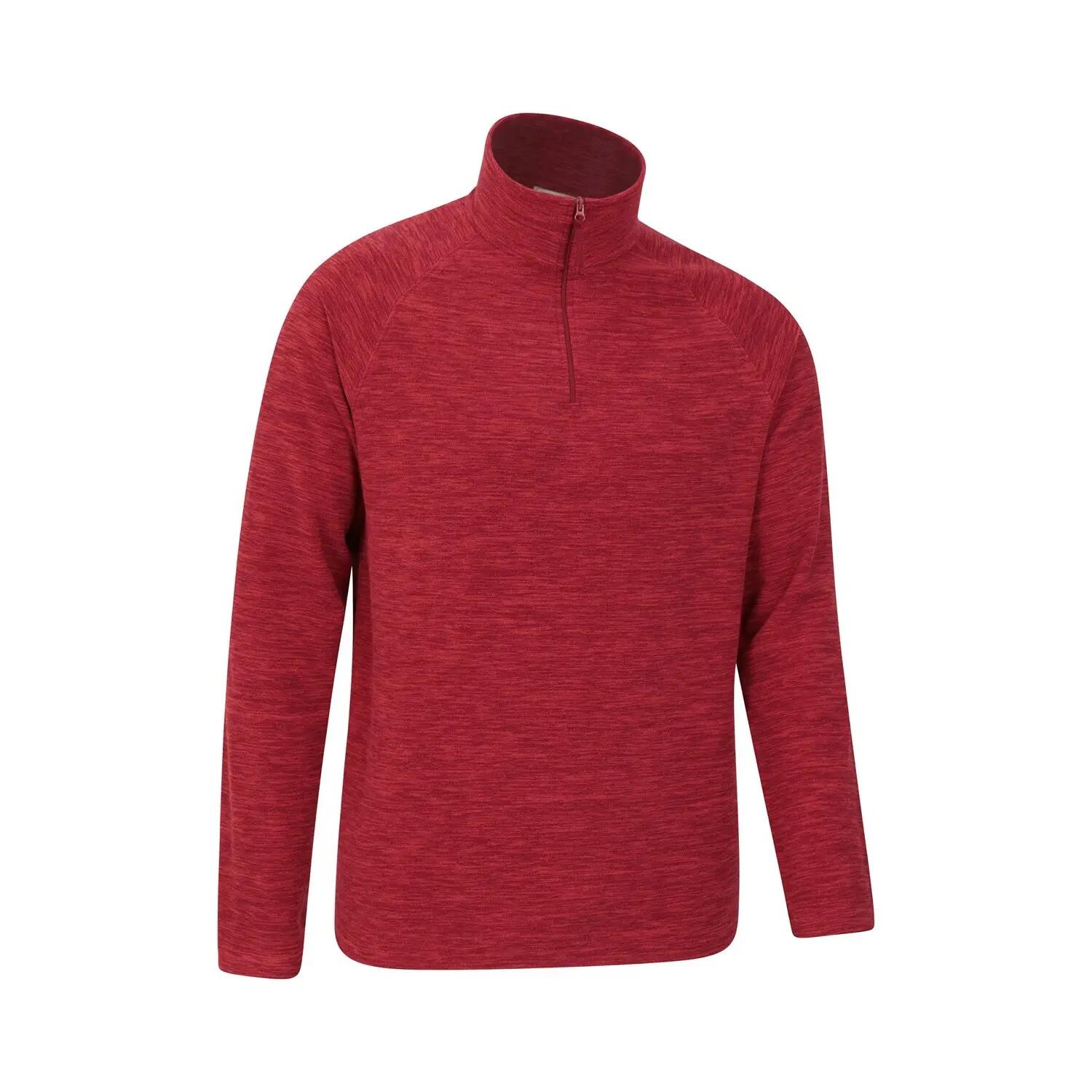 Felpa In Pile Donna Mountain Warehouse Snowdon II Rosso Scuro 5/5