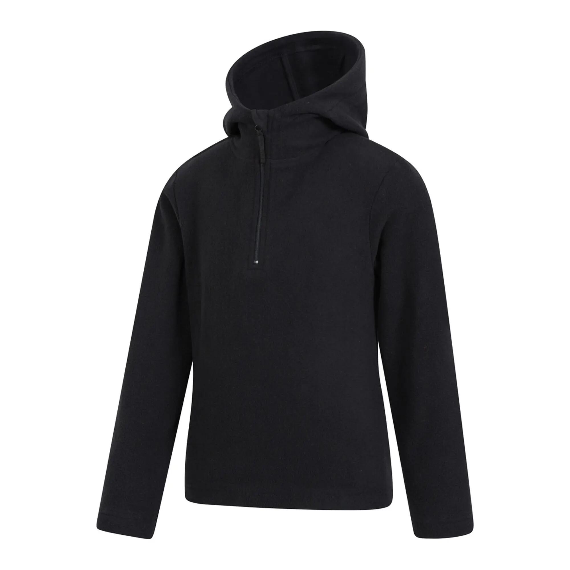 "Camber II" Kapuzenpullover für Kinder Pechschwarz 3/4