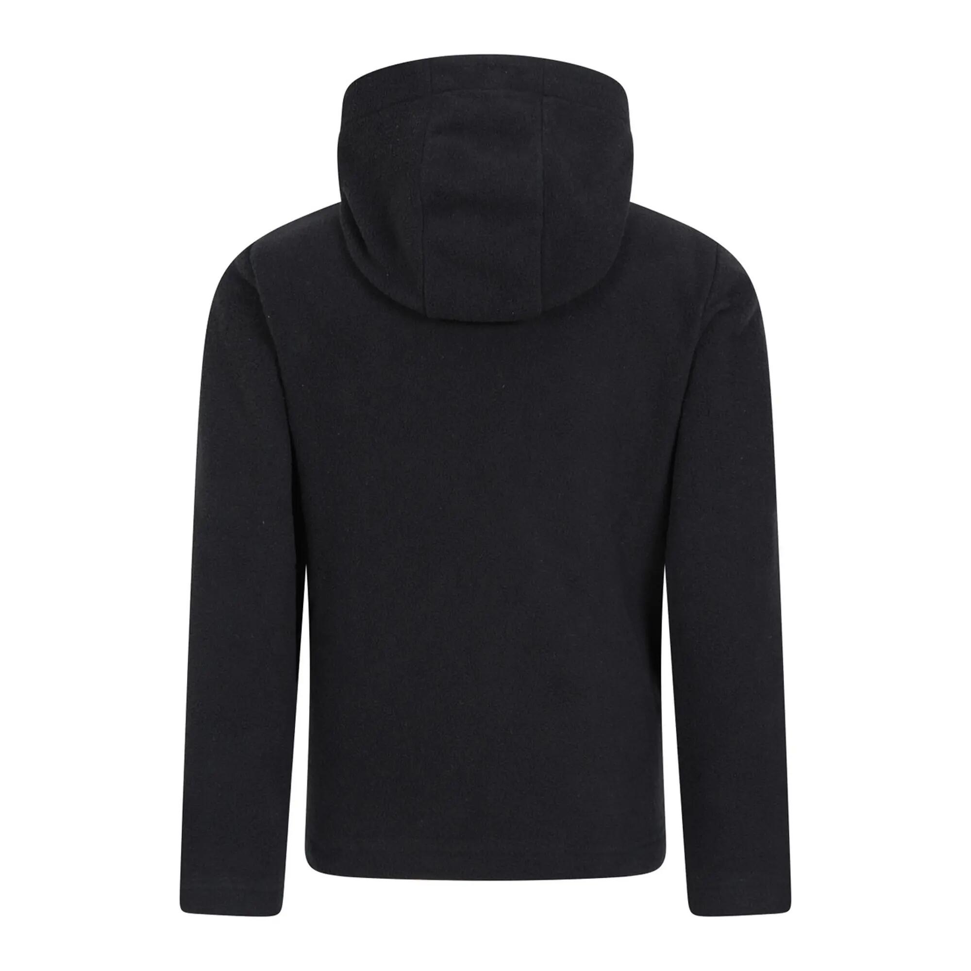 "Camber II" Kapuzenpullover für Kinder Pechschwarz 2/4