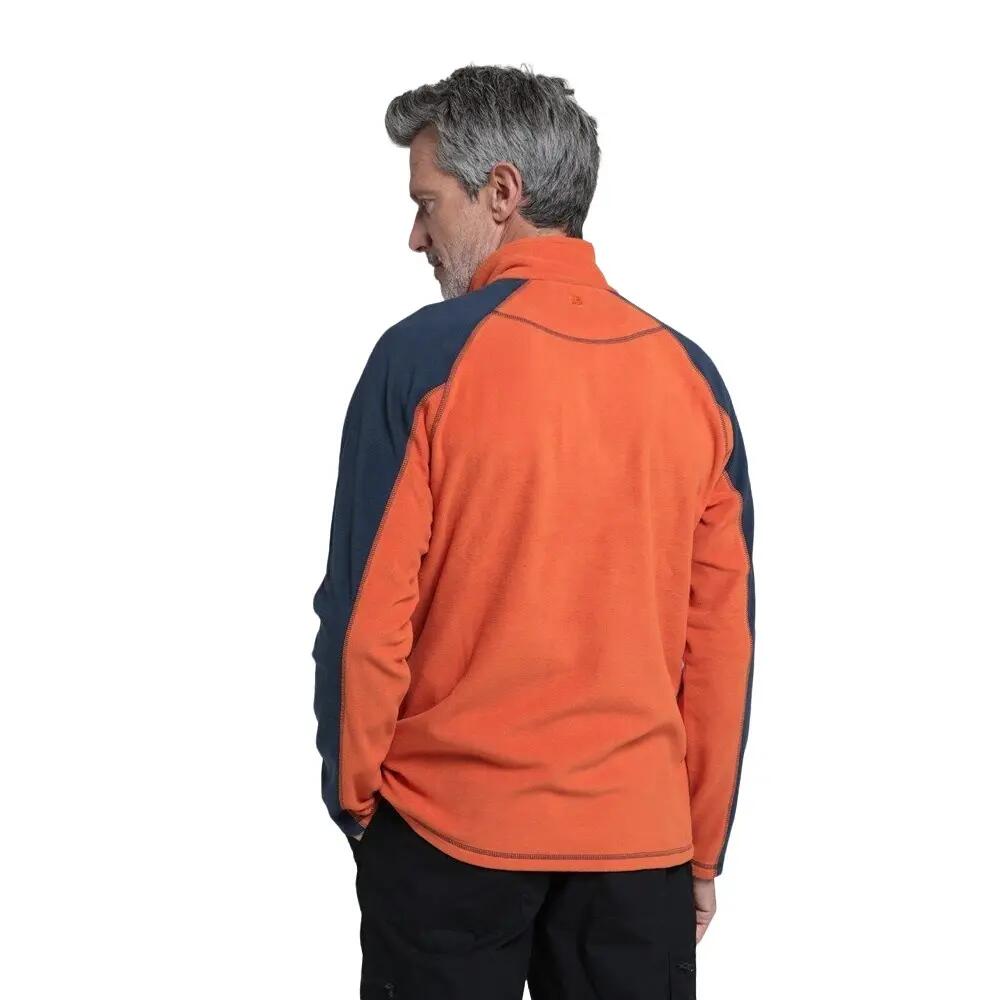 "Ashbourne" FleeceOberteil für Herren Orange 6/6