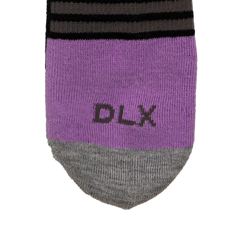 Meias de Ski geladas unissexo para adultos (Preto / Roxo) 7/7