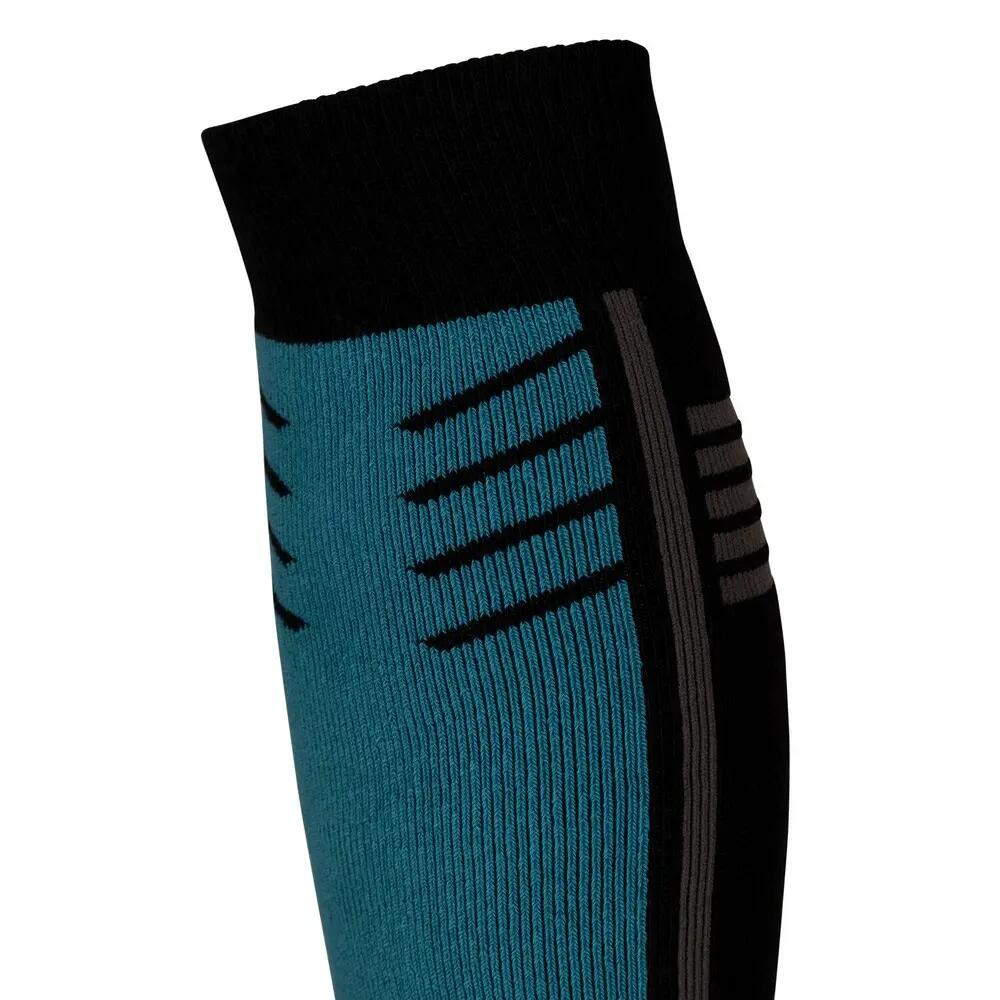 Calcetines de Esquí Icy para Adultos Unisex Negro, Azul Tormenta 7/7
