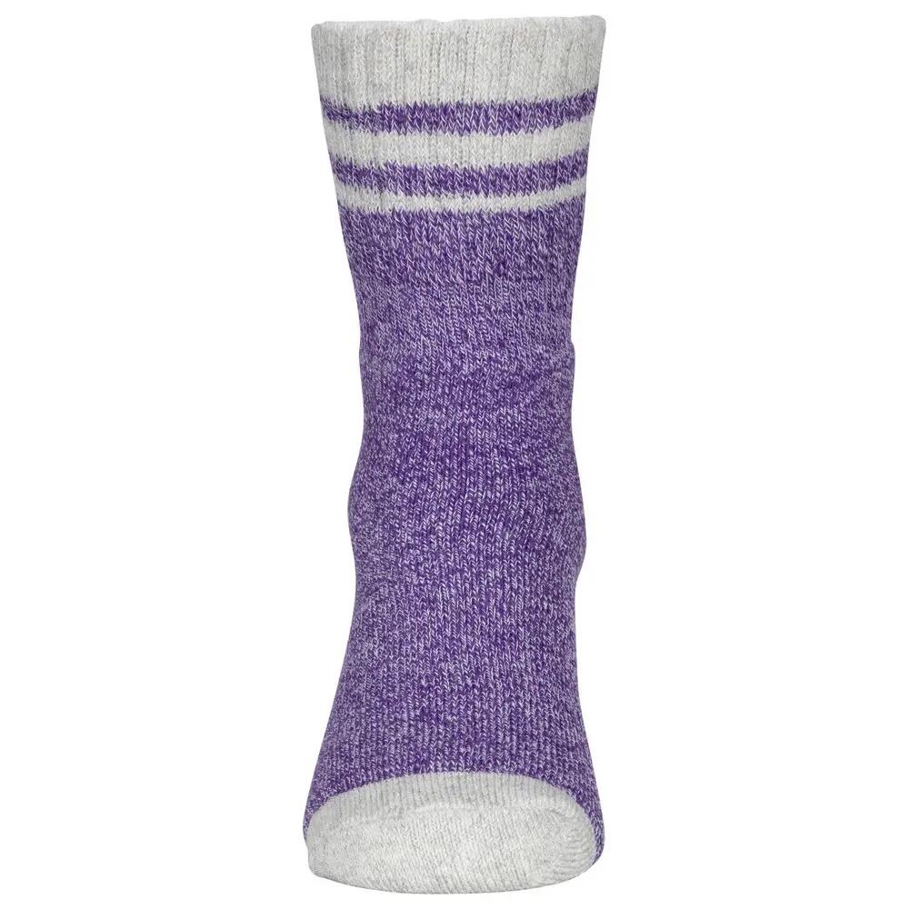 Crianças/Crianças Meias de Bota Vic AntiBlister (Marl púrpura) 6/6