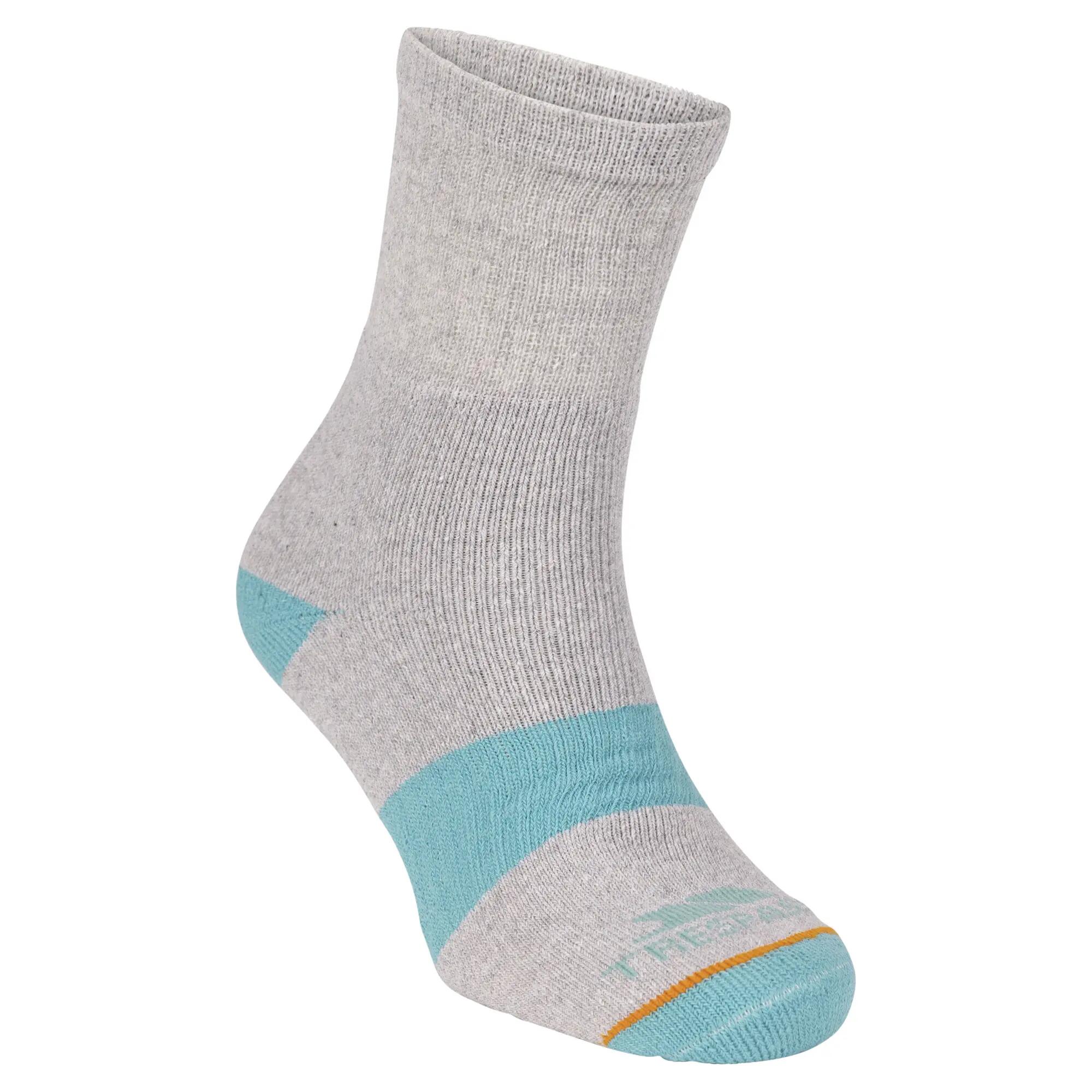 Lot De 5 Paires De Chaussettes Mihautes Bicolores WENDALL Femme (Bleu Indigo / 6/6