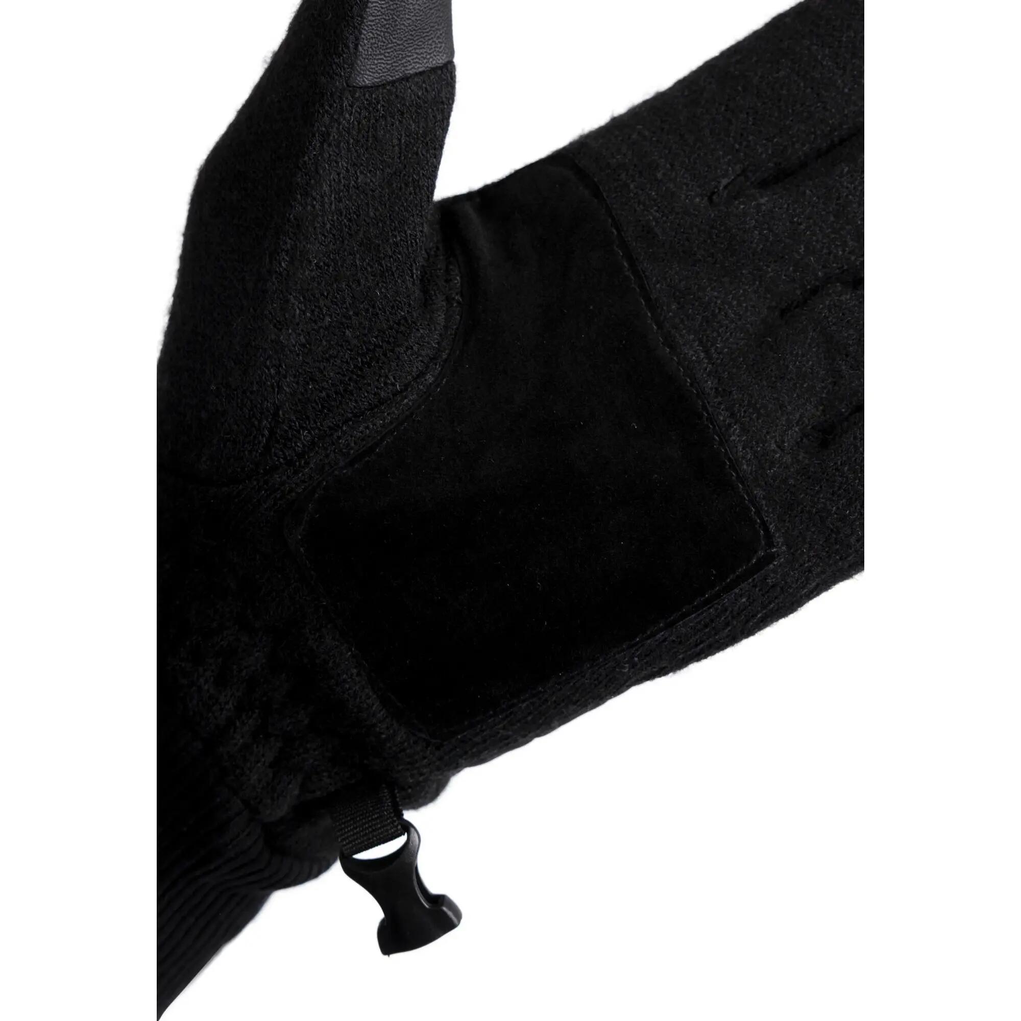 Skihandschuhe "Douglas", Leder Herren Schwarz 7/7