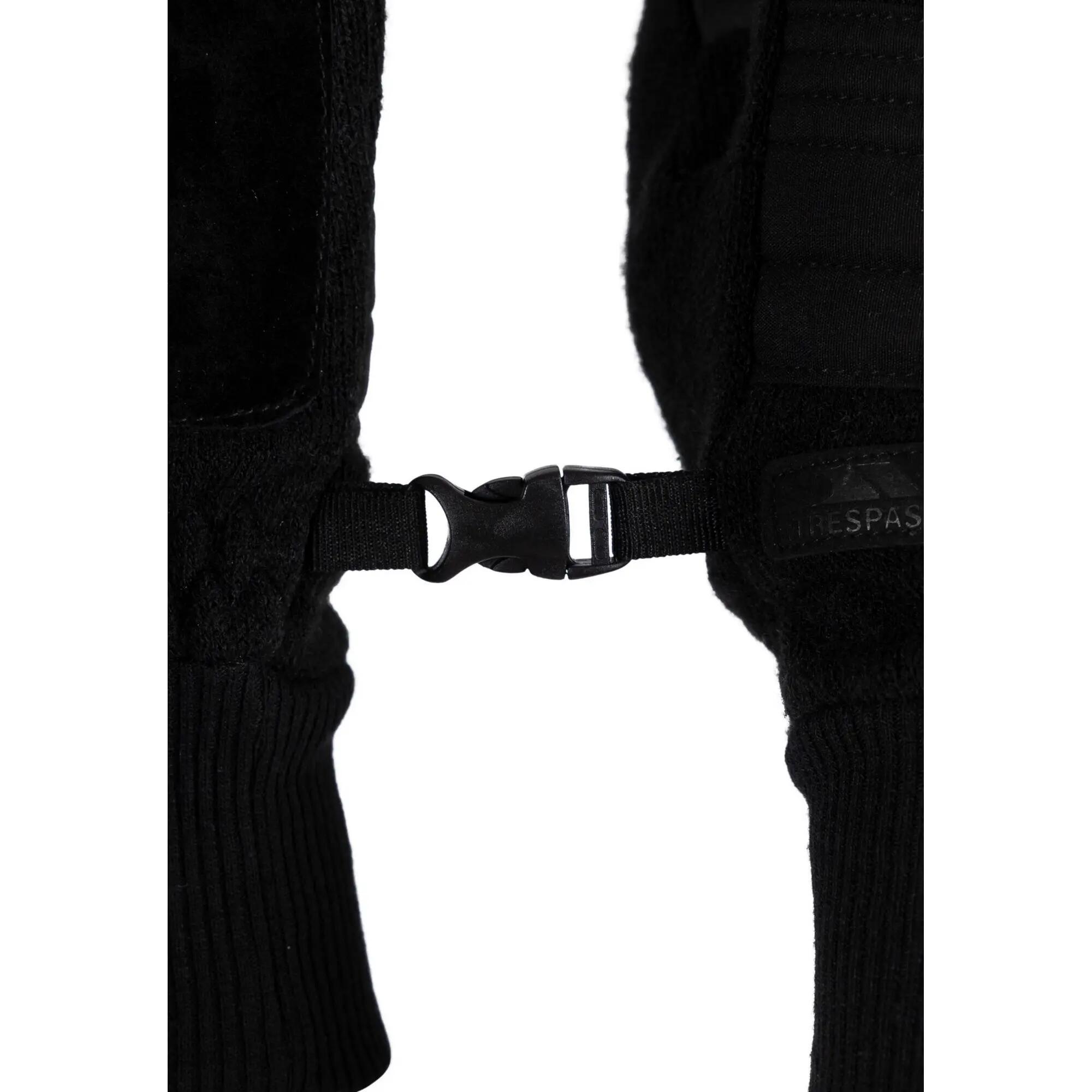 Skihandschuhe "Douglas", Leder Herren Schwarz 6/7