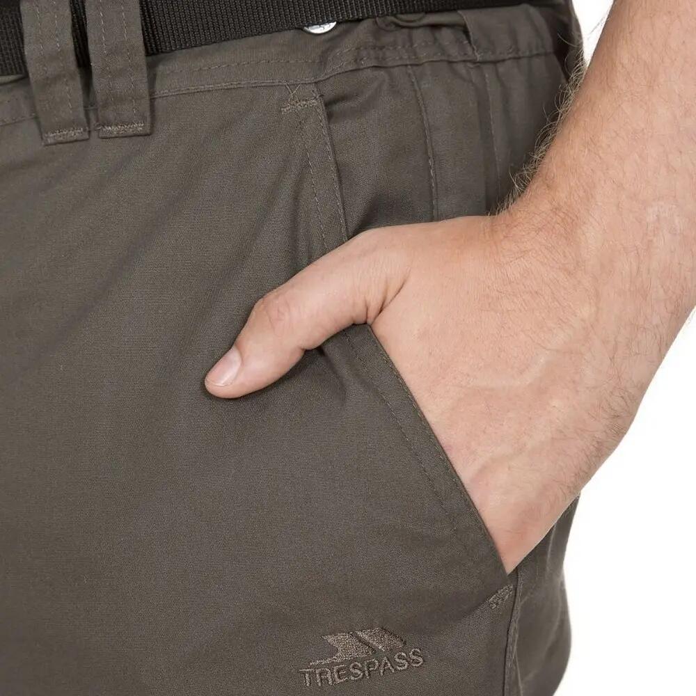 Calças de carga masculinas Clifton TP75 (Caqui) 7/7