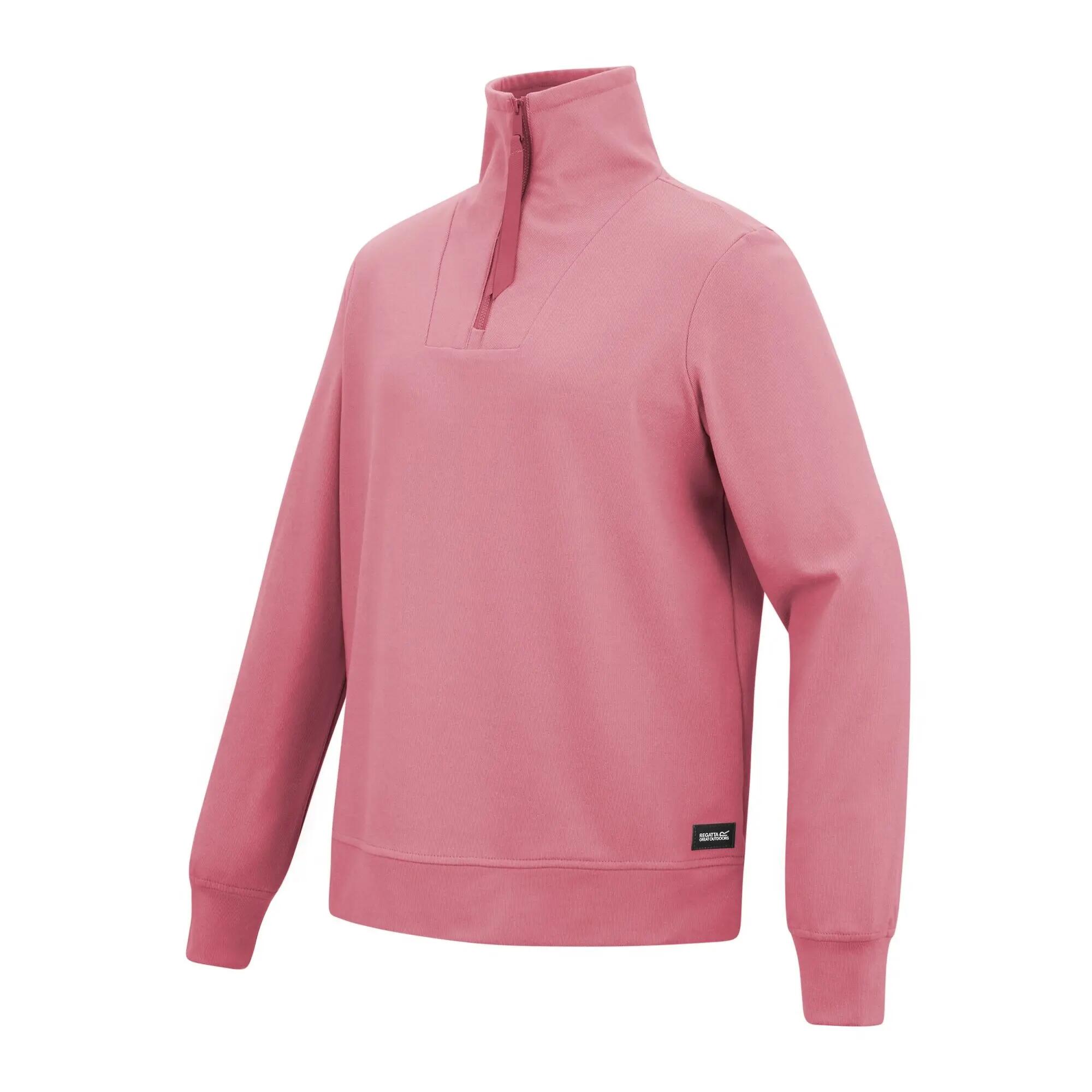 Felpa In Pile Donna Regatta Demmi Limonata Rosa 3/4