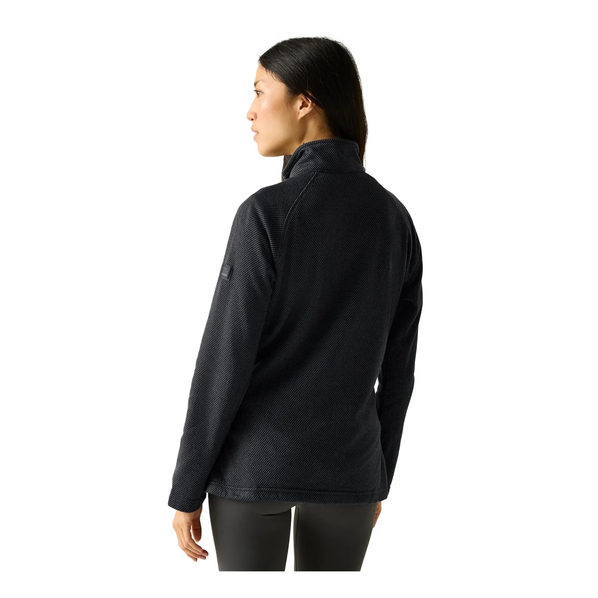 "Liliena" Fleecejacke für Damen Mittelgrau/Schwarz 7/7