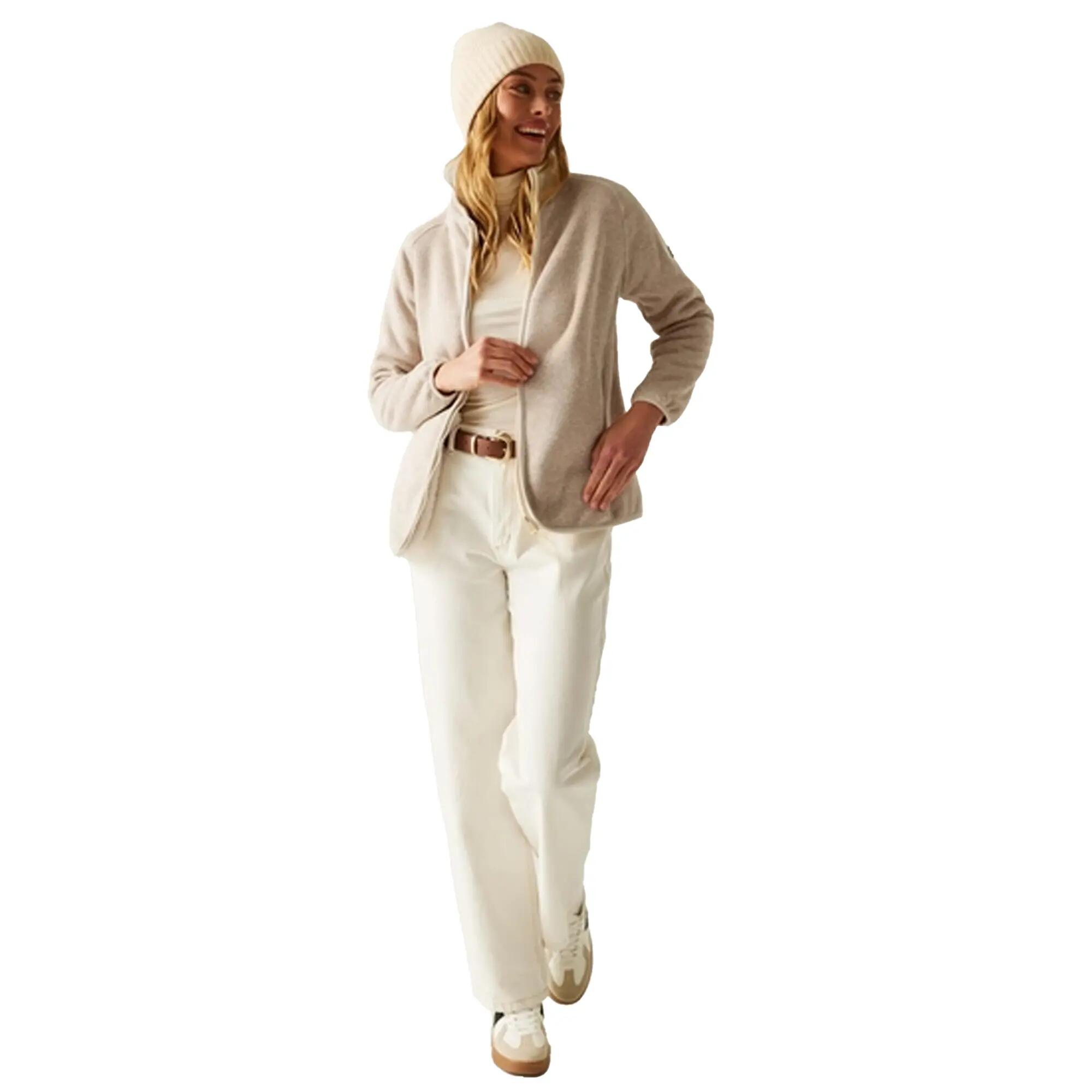 Veste Polaire MELLREY Femme (Blanc Cassé) 7/7