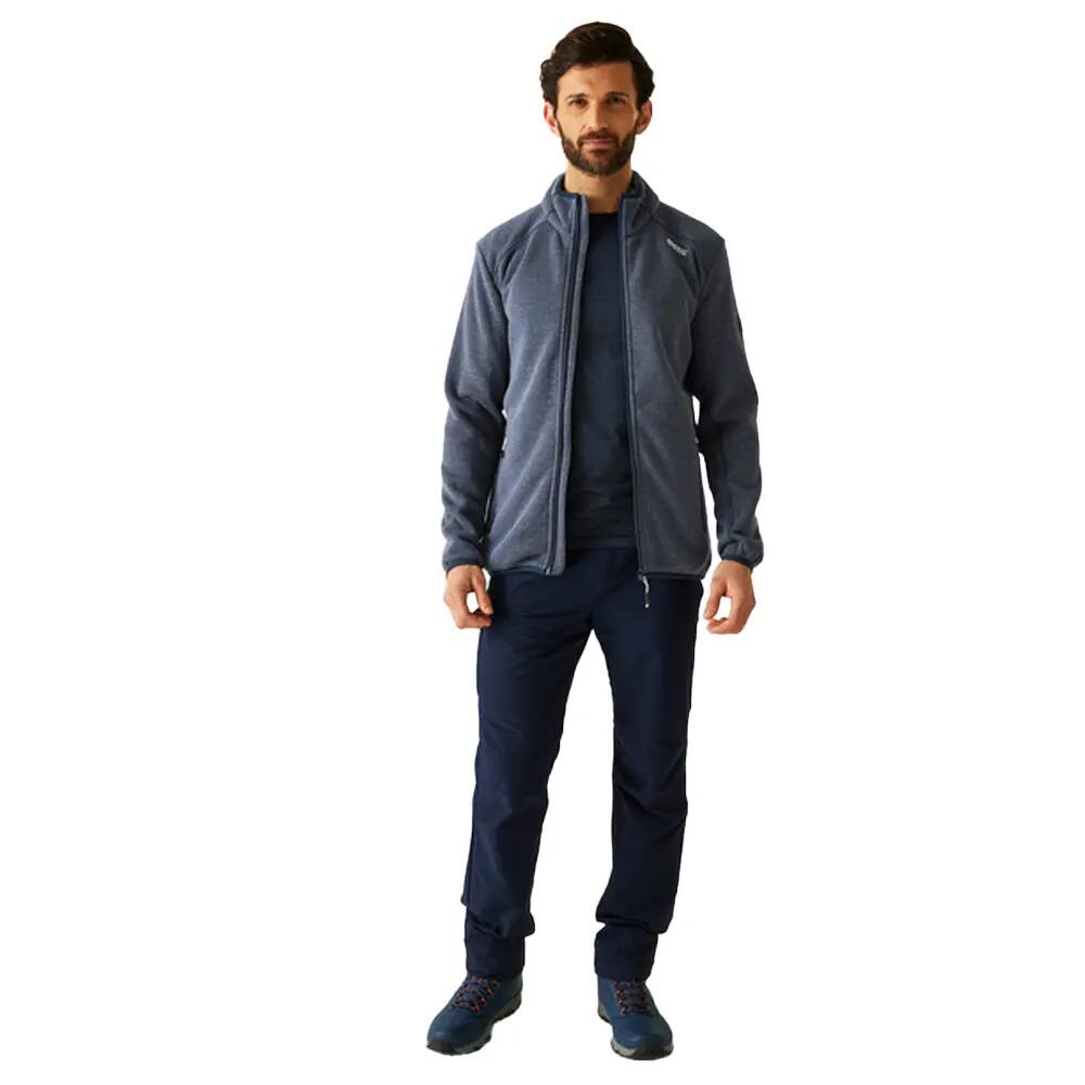 Heren Torrens Full Zip Fleecejack (Marine) 7/7