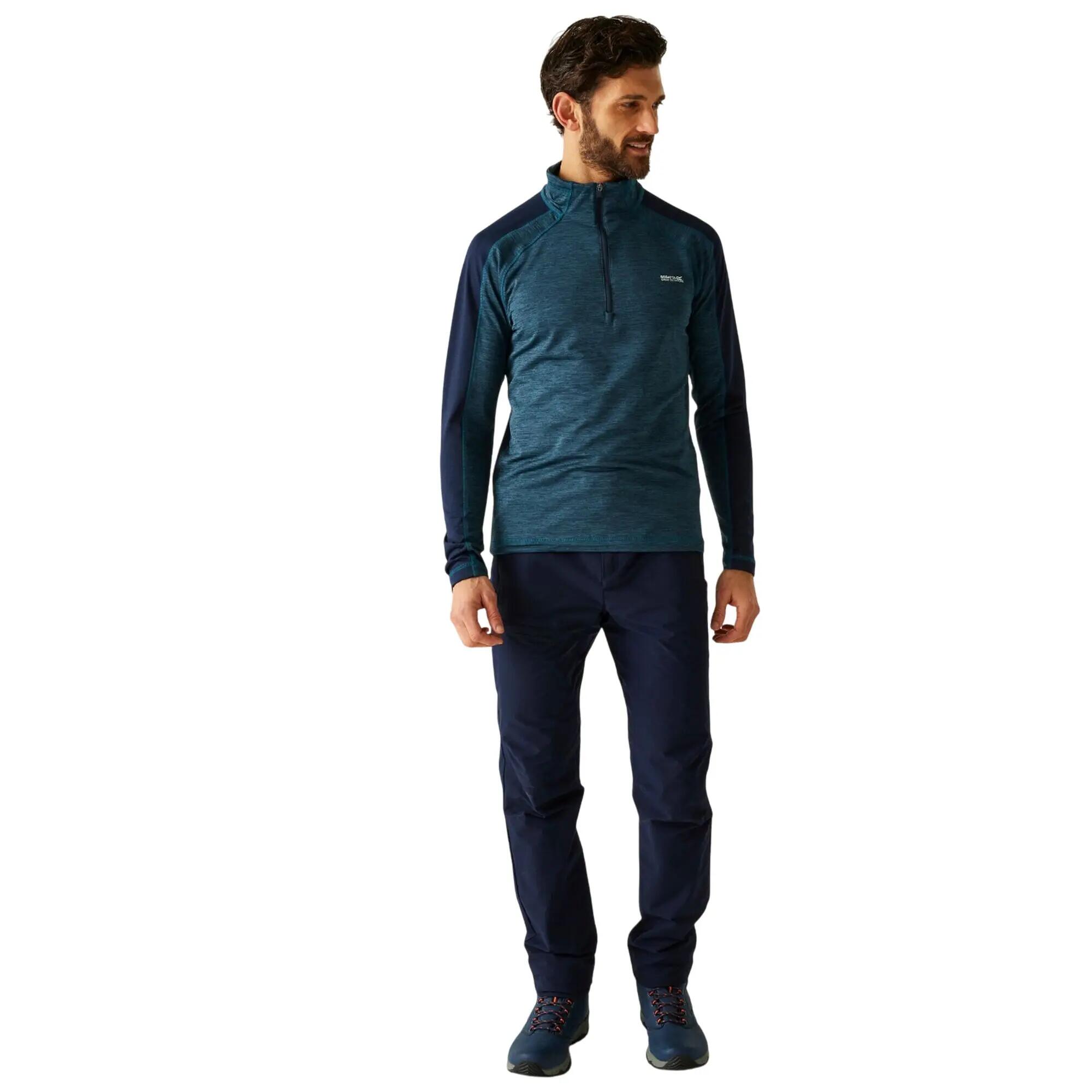 Giacca In Pile Uomo Regatta Hepley Moonlight Denim Blu Navy 7/7