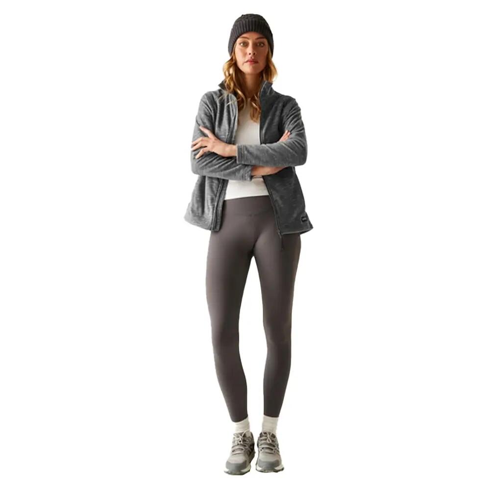 "Mayse" Fleecejacke für , Durchgehender Reißverschluss Damen Grau 7/7