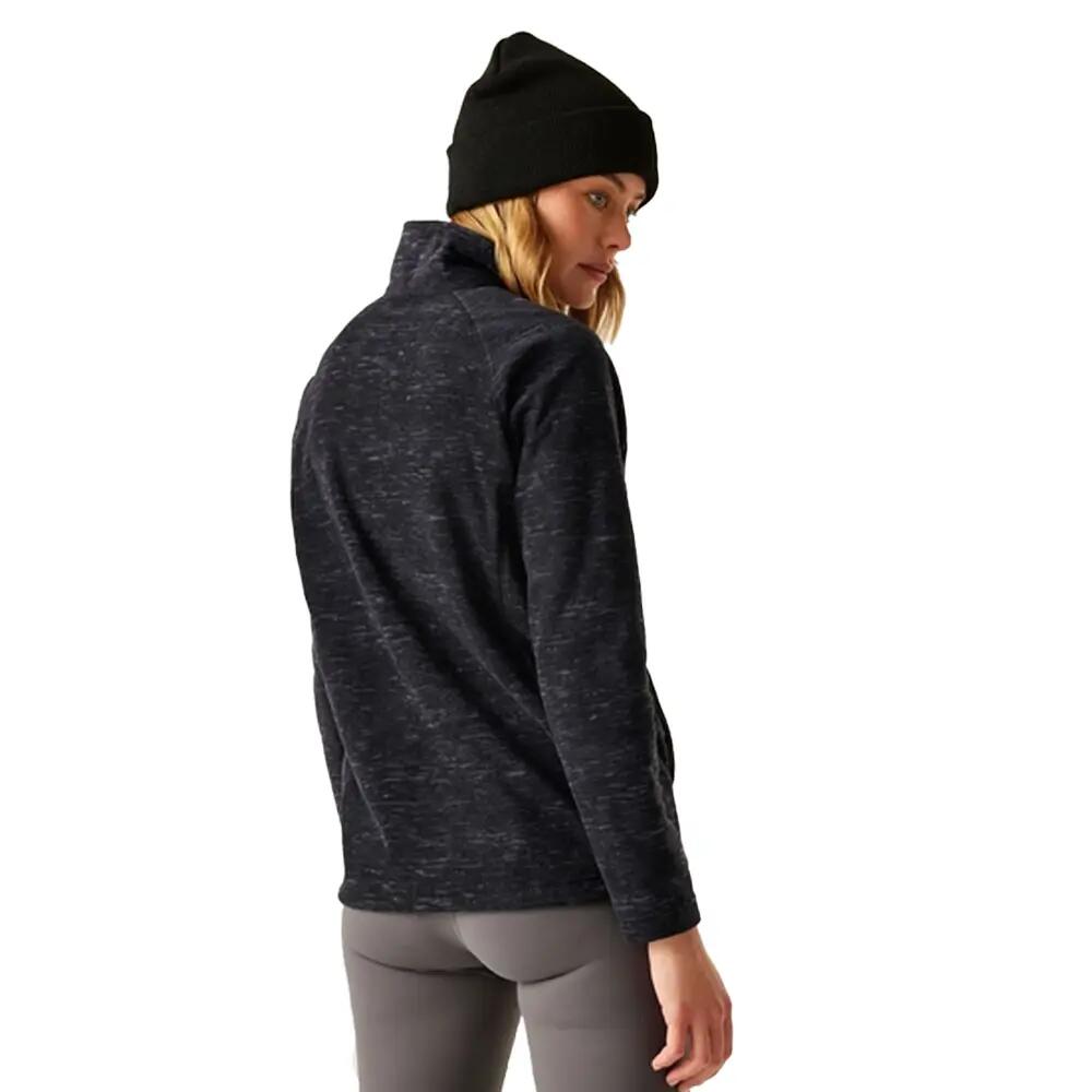 Womens/Ladies Mayse Full Zip Fleece Jacket (Black) 6/7