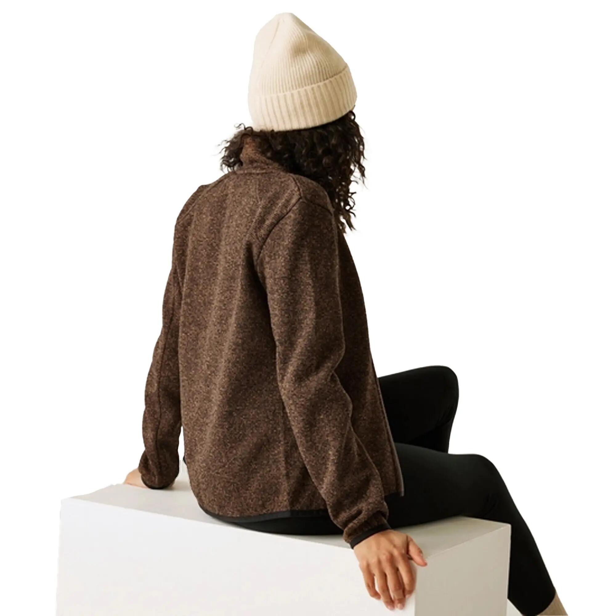 "Newhill" Fleecejacke für , Durchgehender Reißverschluss Damen Mokka 6/7