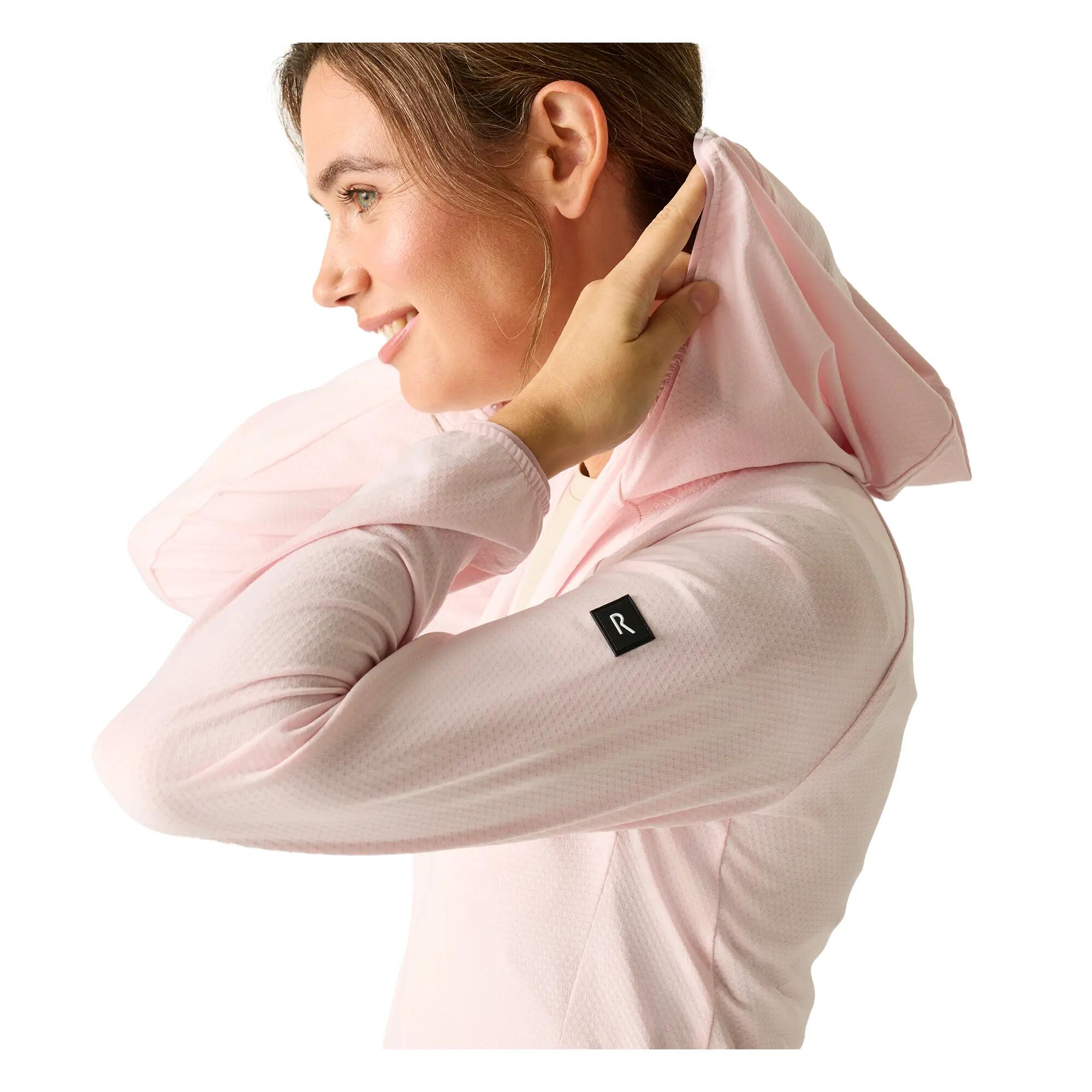 Veste Polaire À Capuche HUNTDALE Femme (Rose Pâle) 6/6