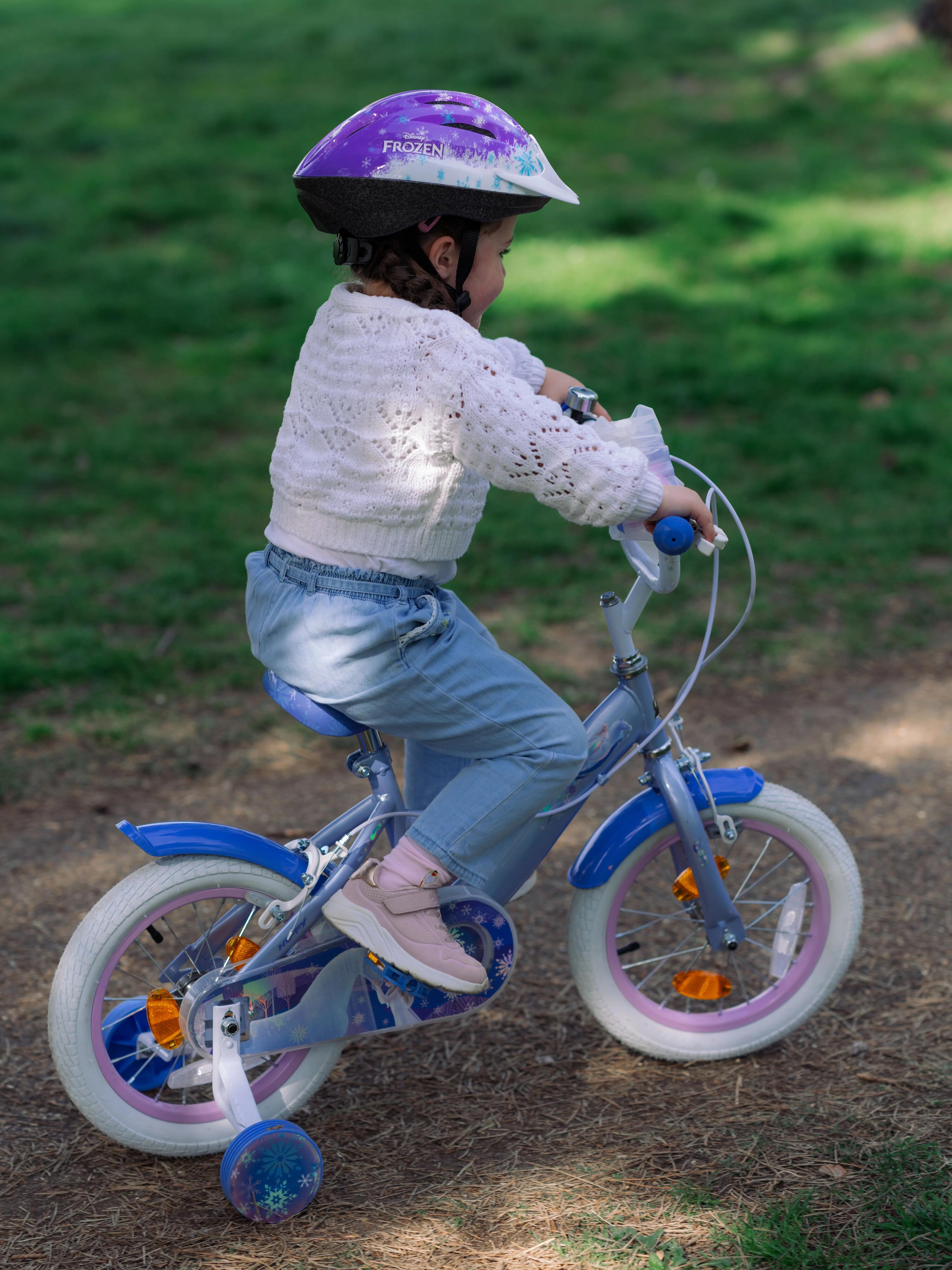 Capacete de bicicleta infantil ajustável Frozen 8/9