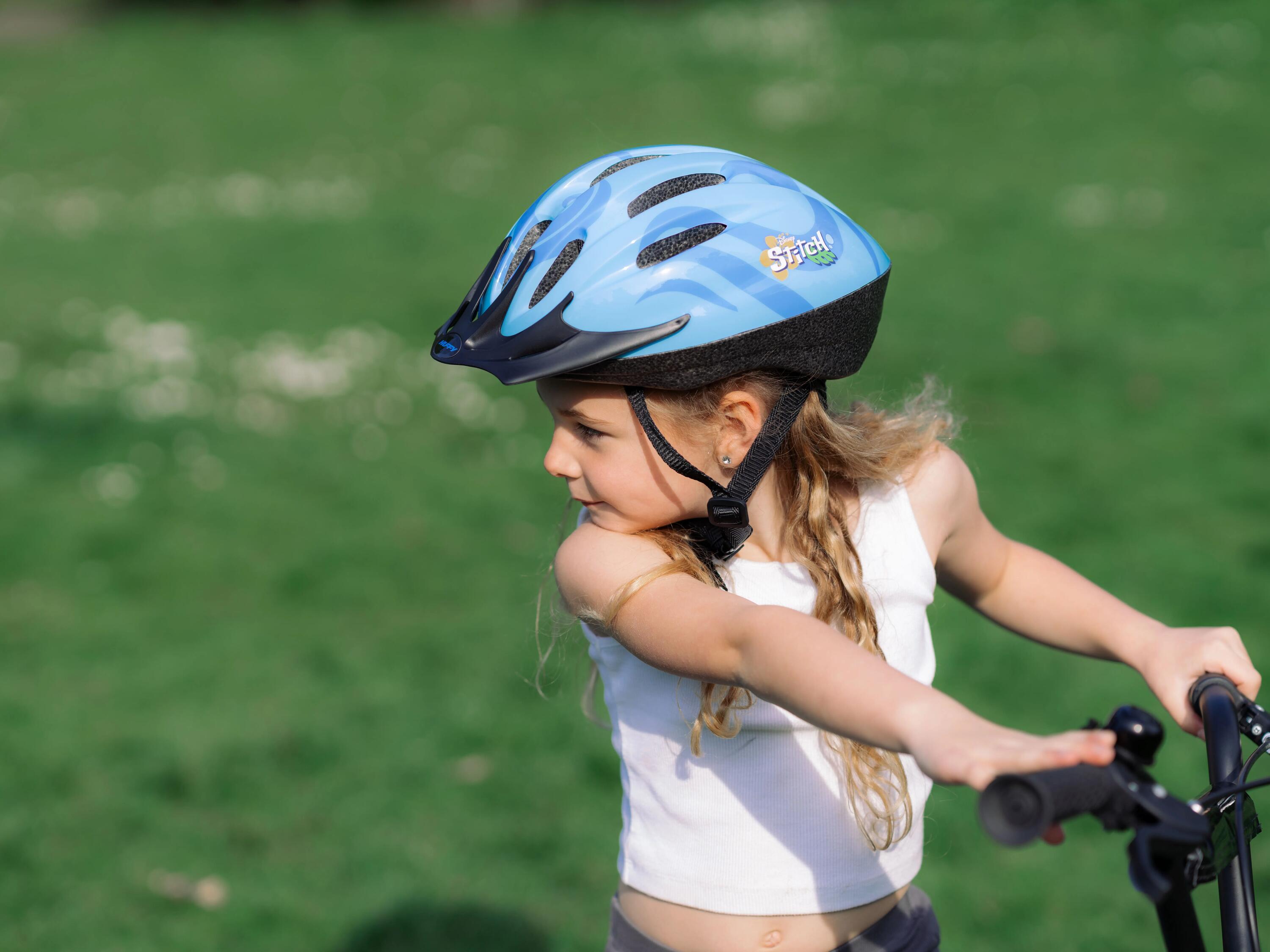 Capacete de bicicleta infantil ajustável Stitch 9/11