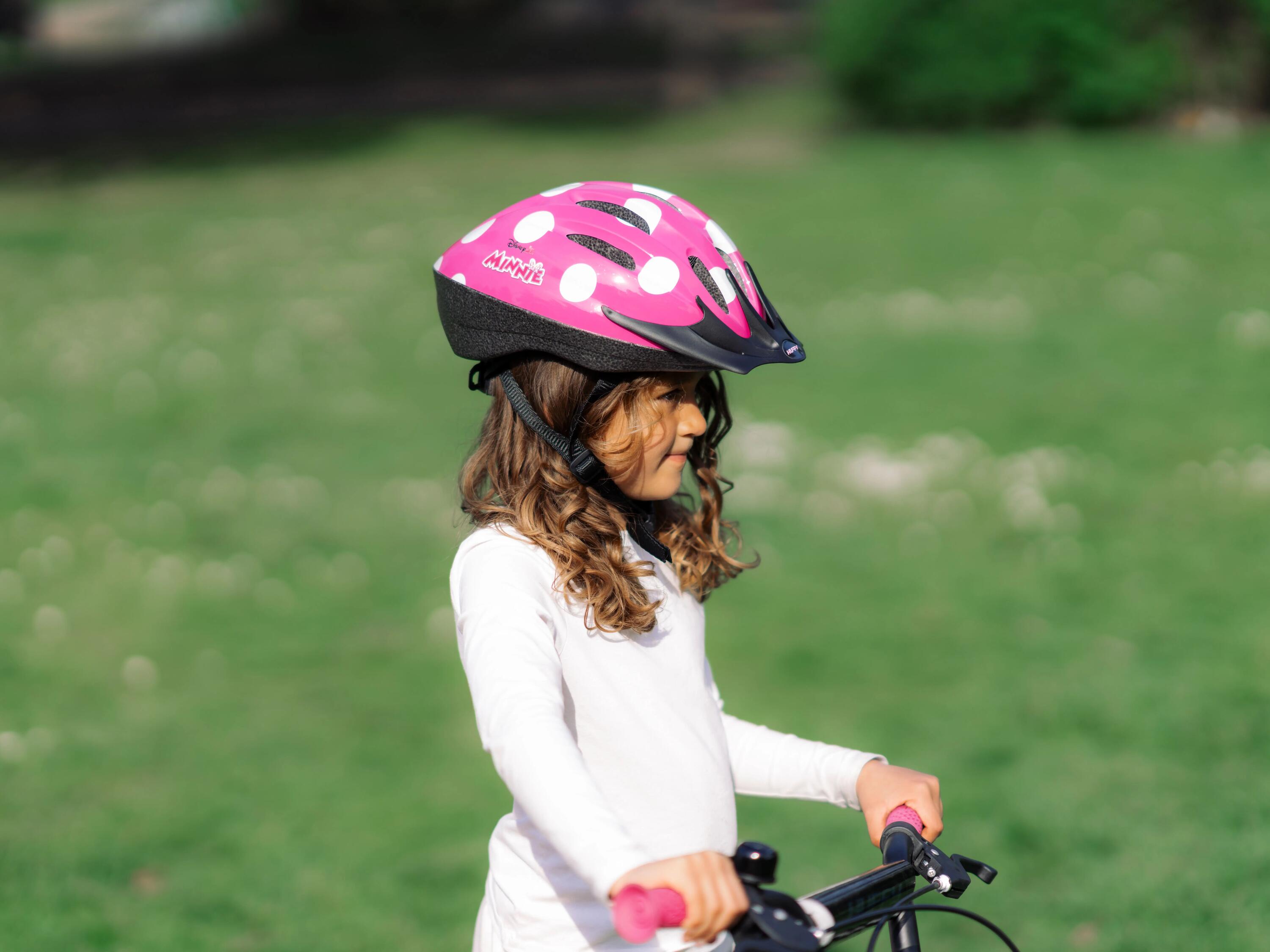 Casque de vélo réglable Minnie pour enfants 8/9