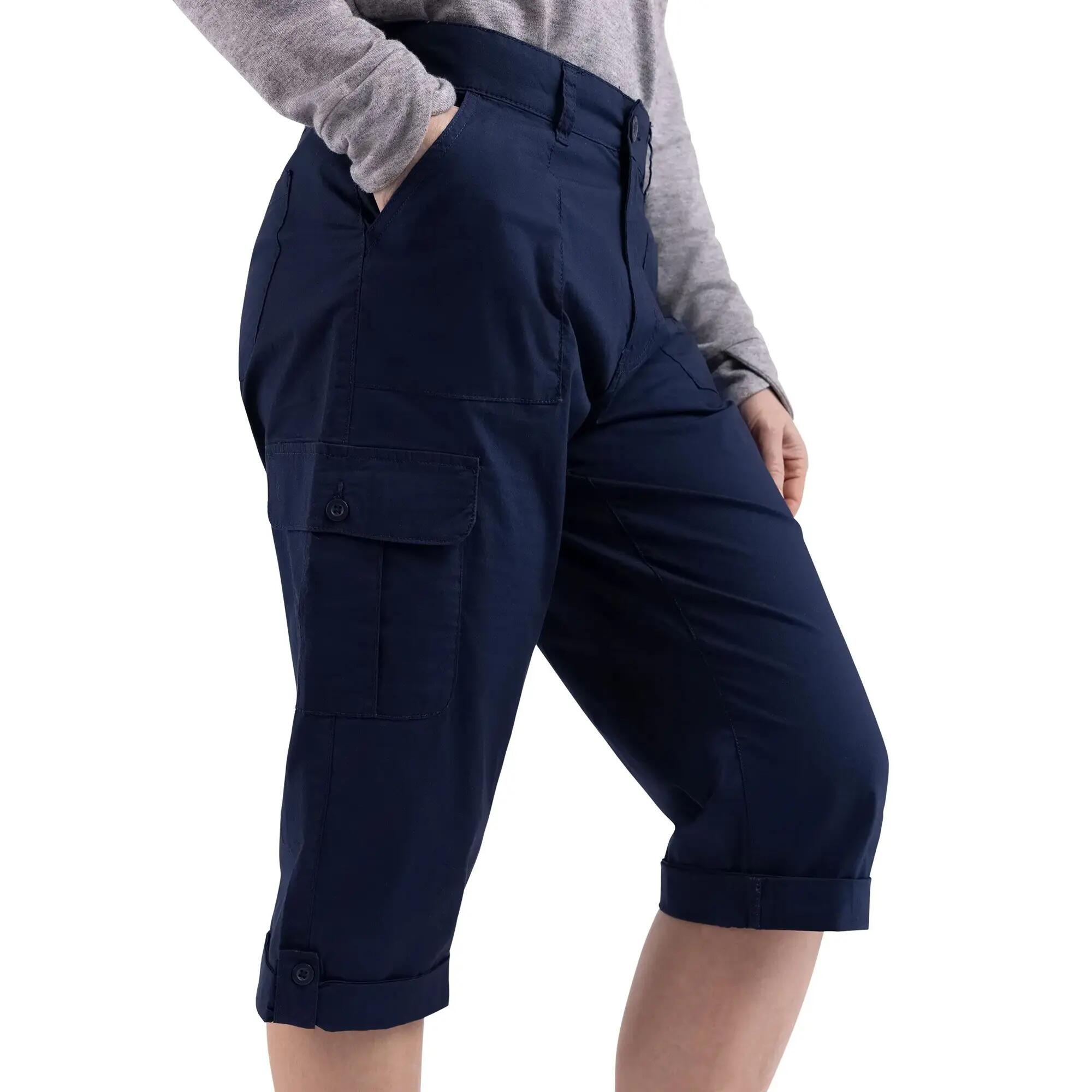Pantacourt Décontracté TRINA Femme (Bleu Marine) 6/6