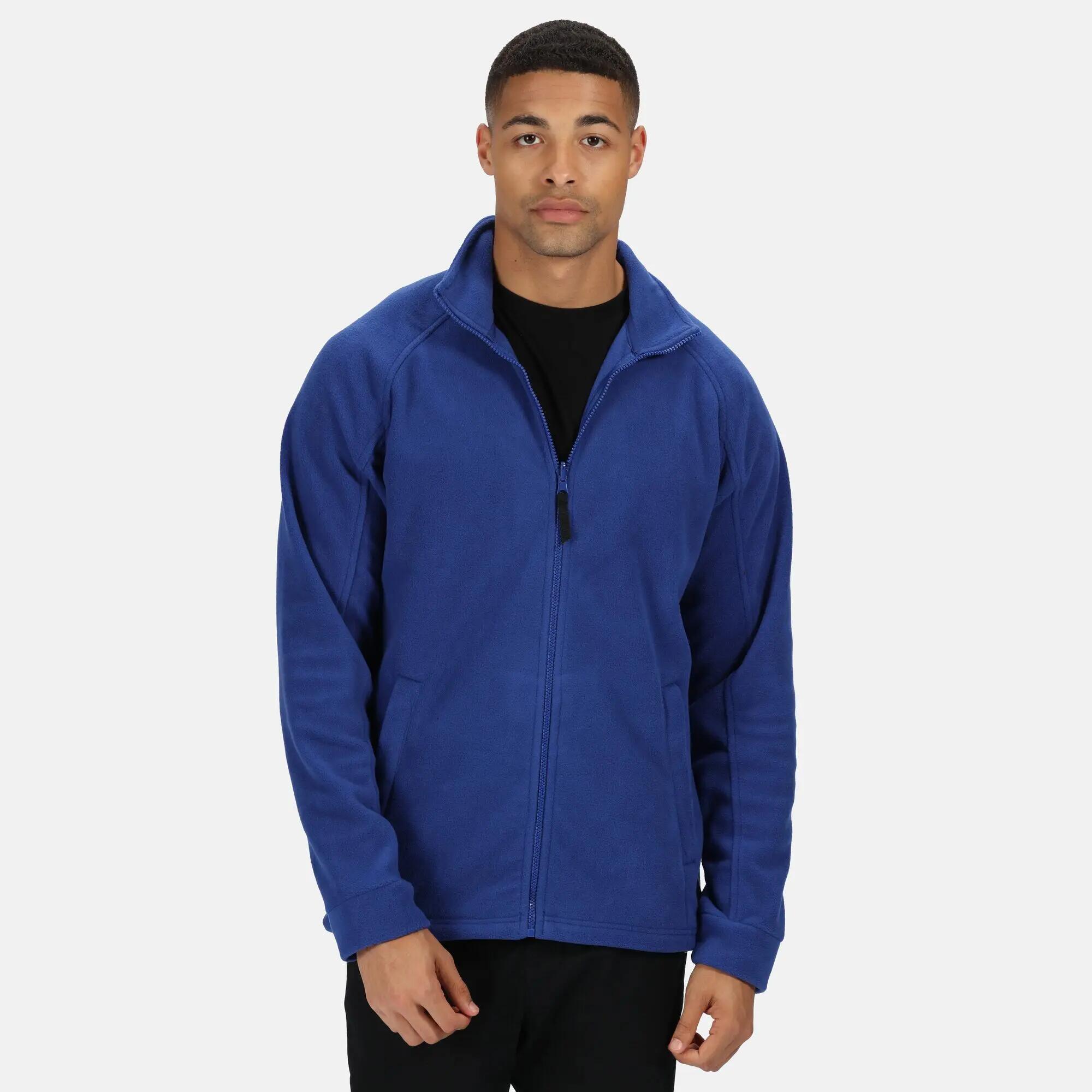 Mens Fleece Jacket (Deep Royal Blue) 6/6