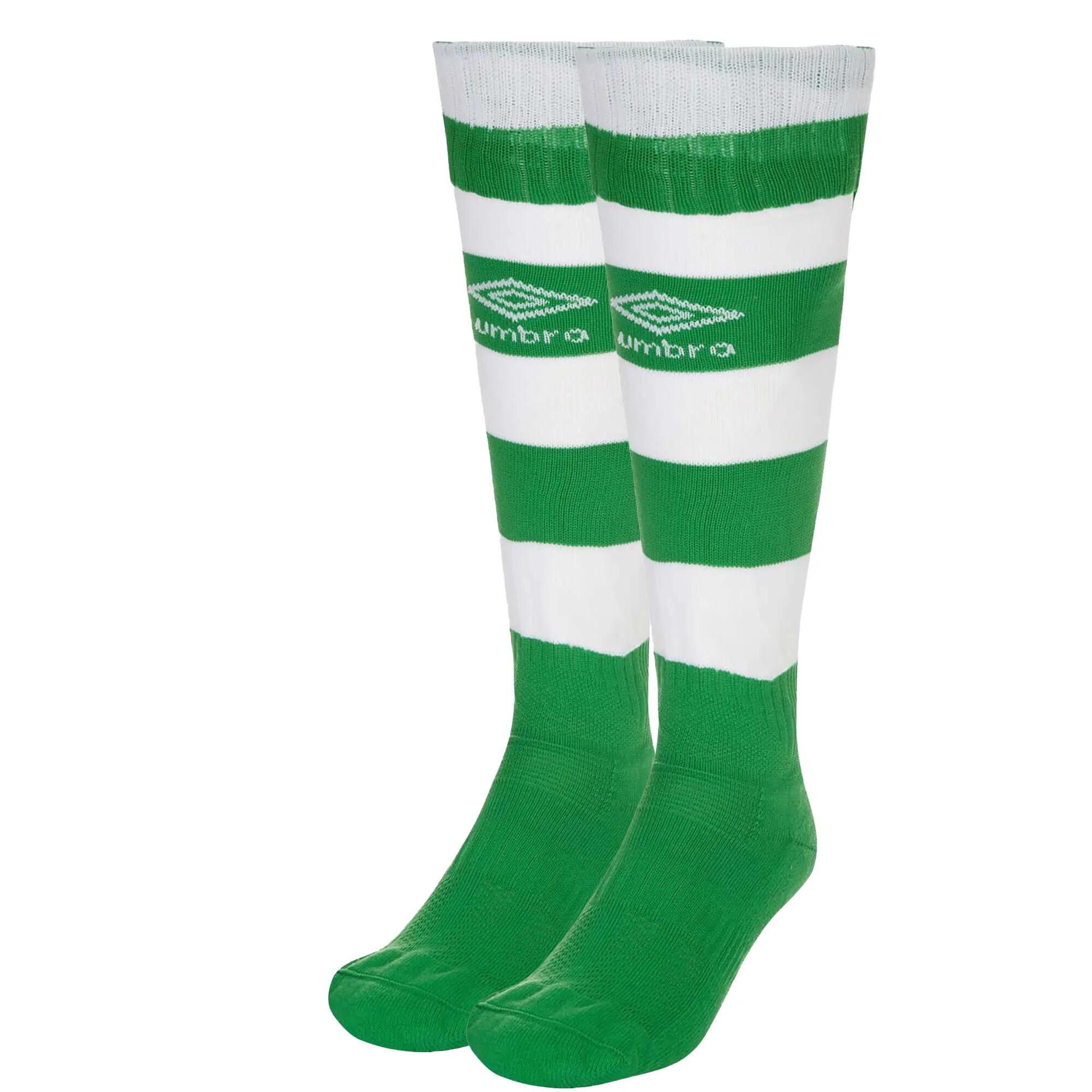 Chaussettes HOOP Homme (Émeraude / Blanc) 5/5