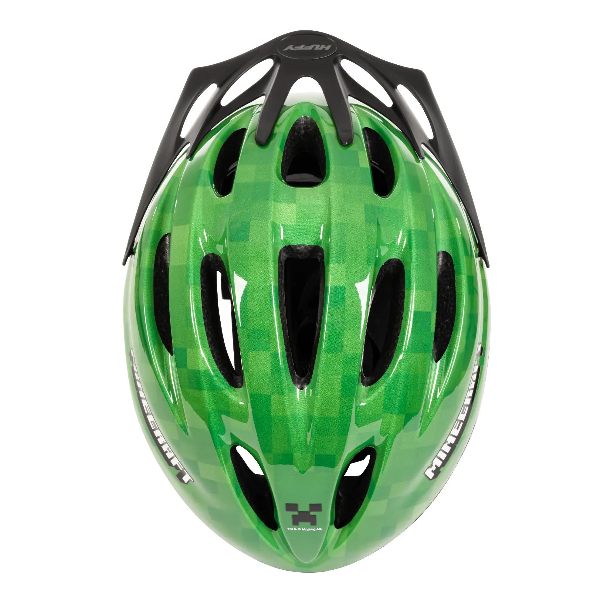 Huffy Adjustable Youth Bike Helmet featuring Minecraft 8/9