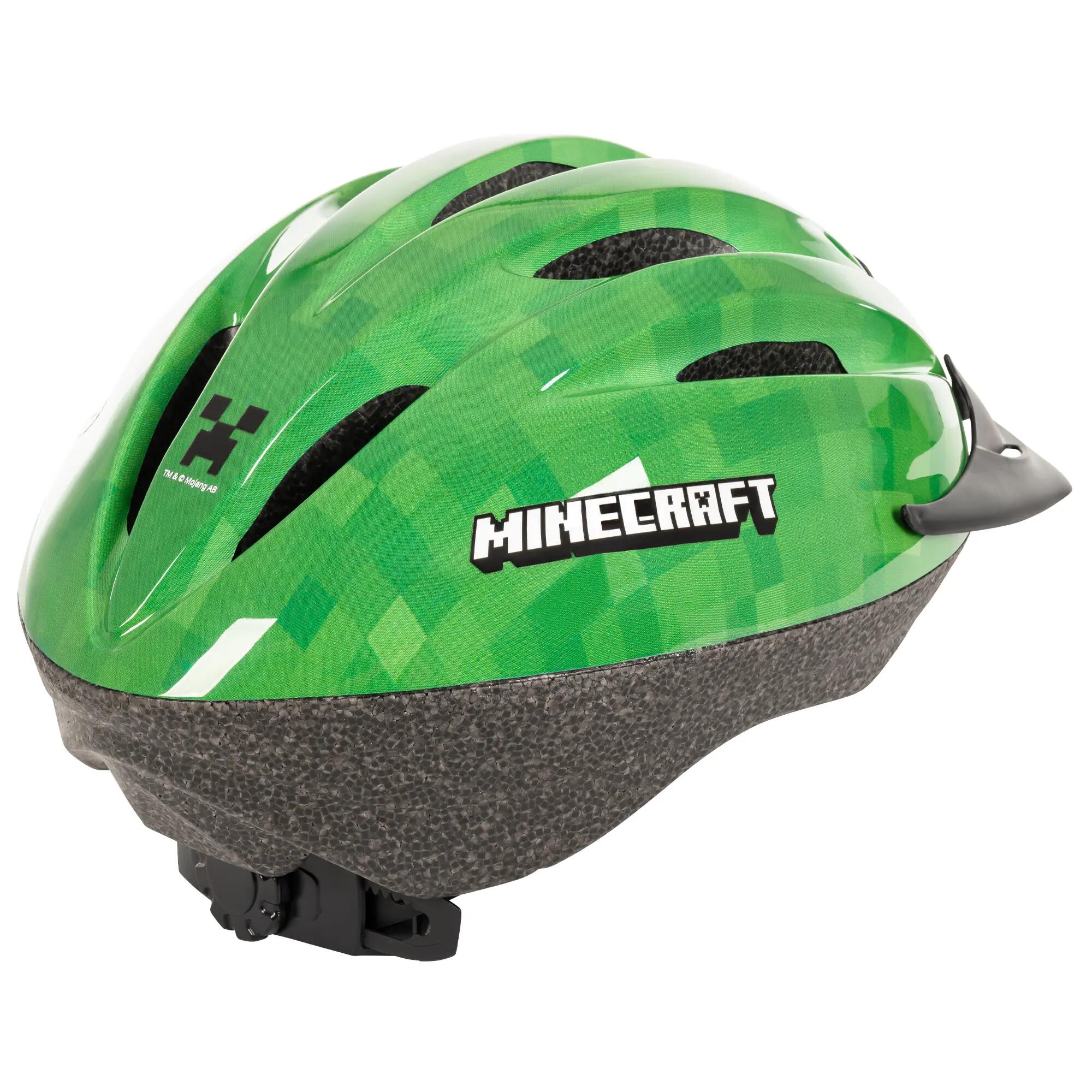 Huffy Adjustable Youth Bike Helmet featuring Minecraft 4/9