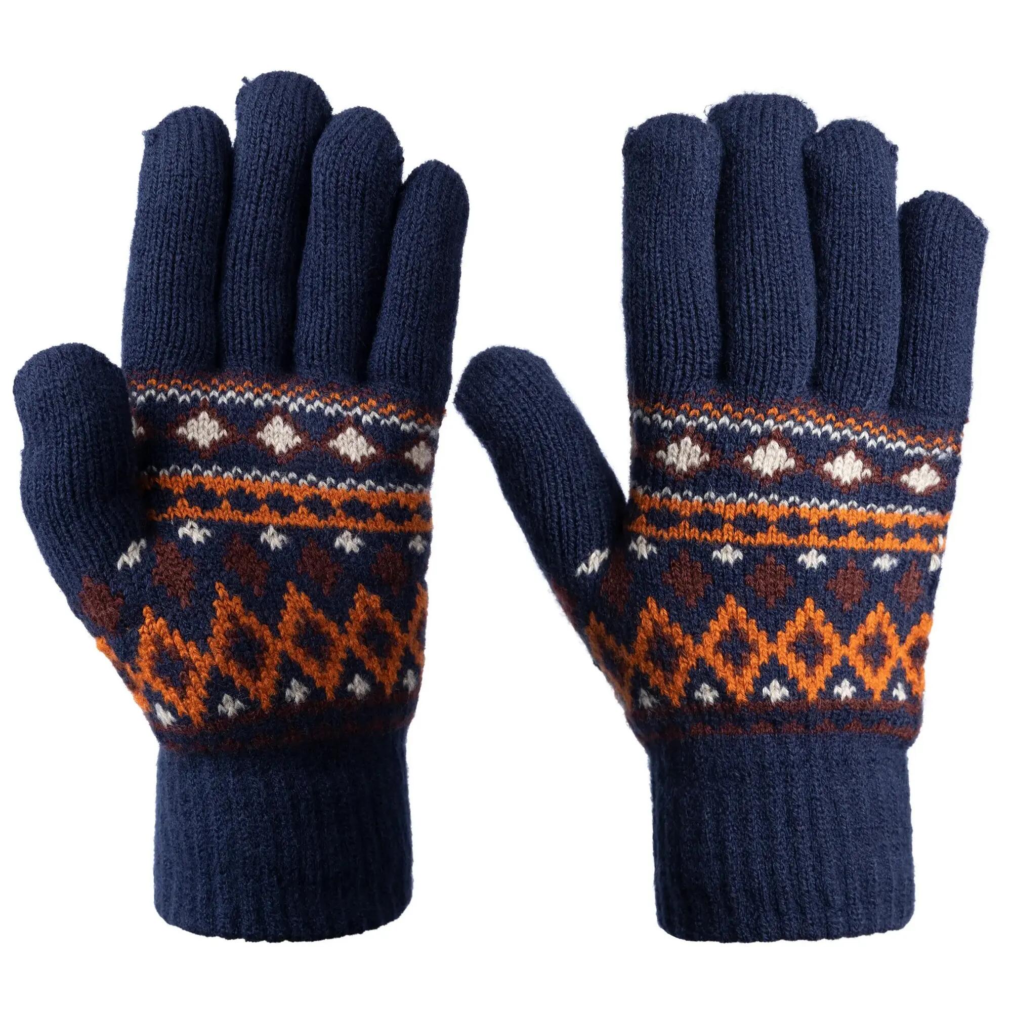 Gants SHAWNY Adulte (Bleu Marine) 6/6