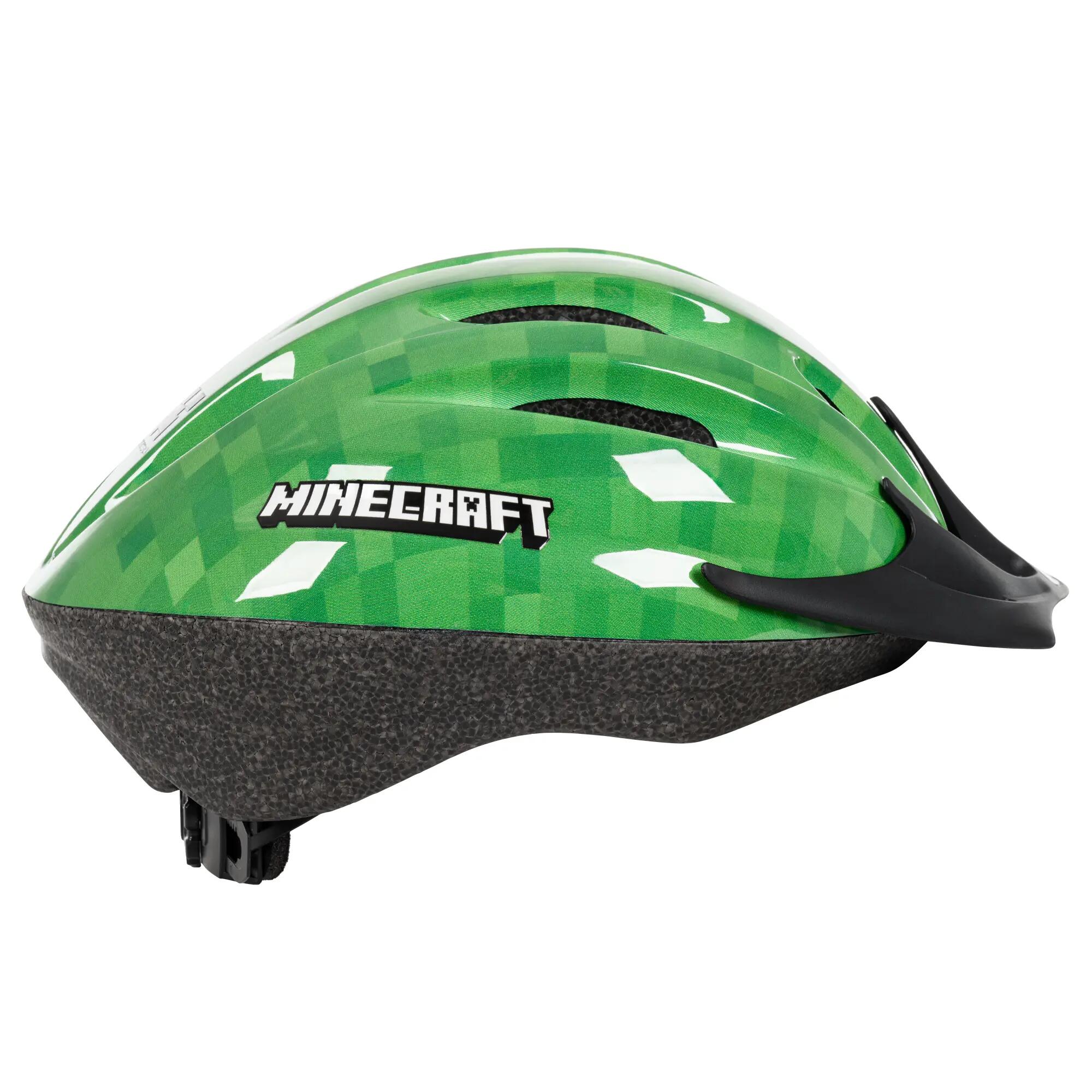 Huffy Adjustable Youth Bike Helmet featuring Minecraft 2/9
