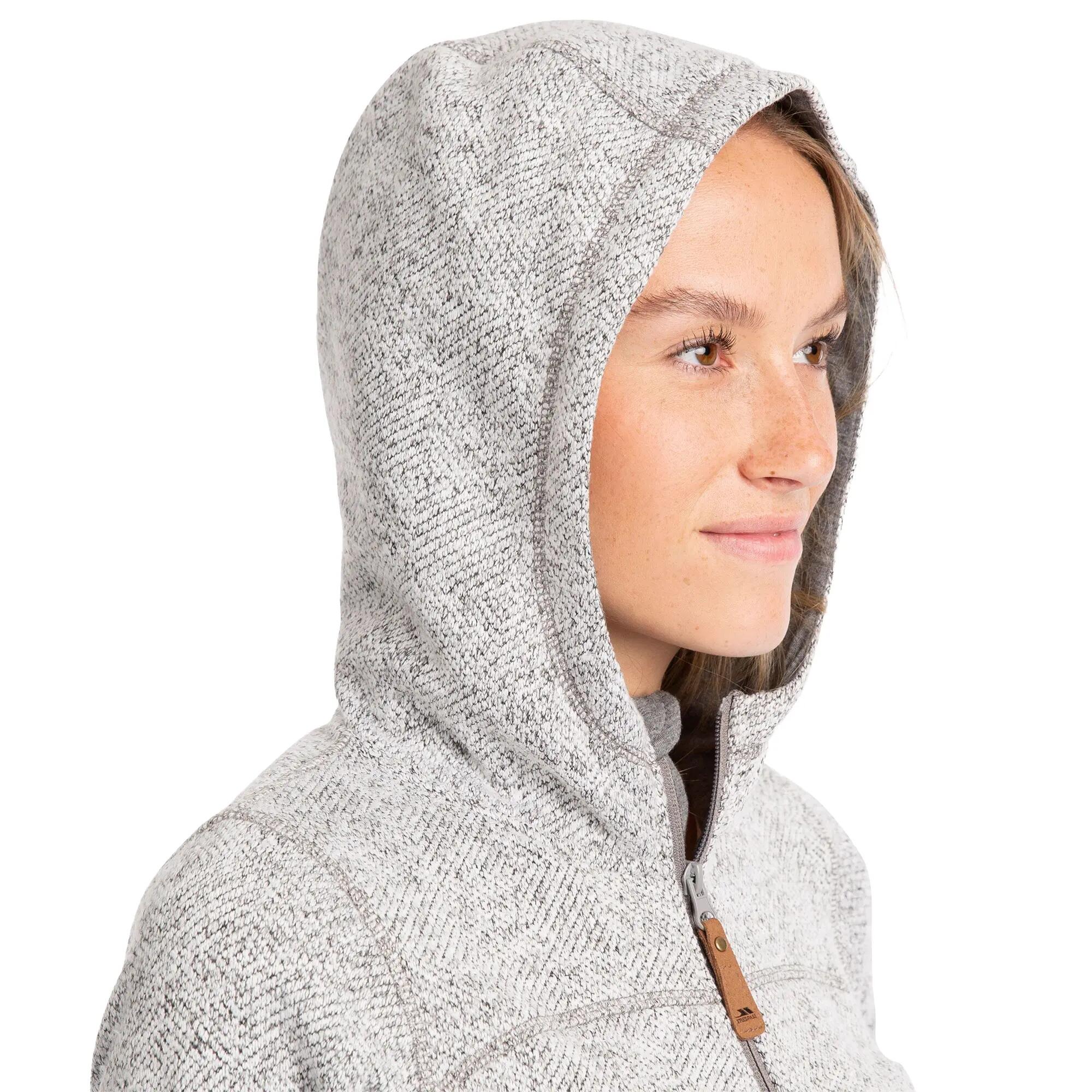 "Reserve" Fleece mit Kapuze für Damen Sturmgrau 7/7