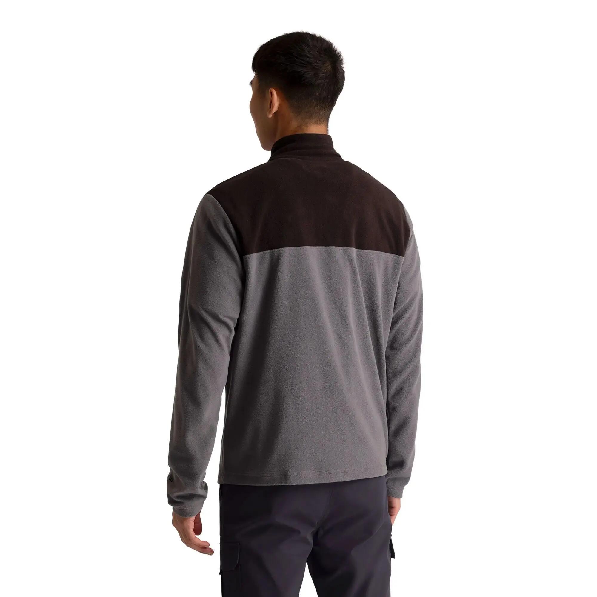 Felpa In Pile Uomo Trespass Curtiston AT100 Carbonio 6/7