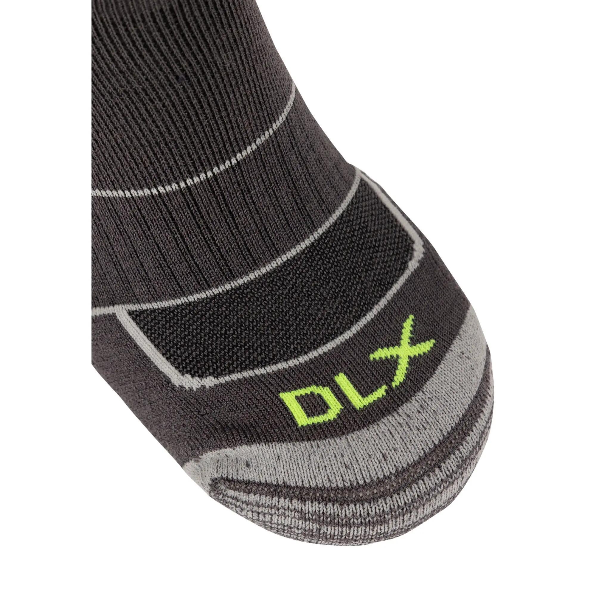 Calcetines Dvander para Adultos Unisex Pack de 2 Negro, Gris Oscuro 6/6